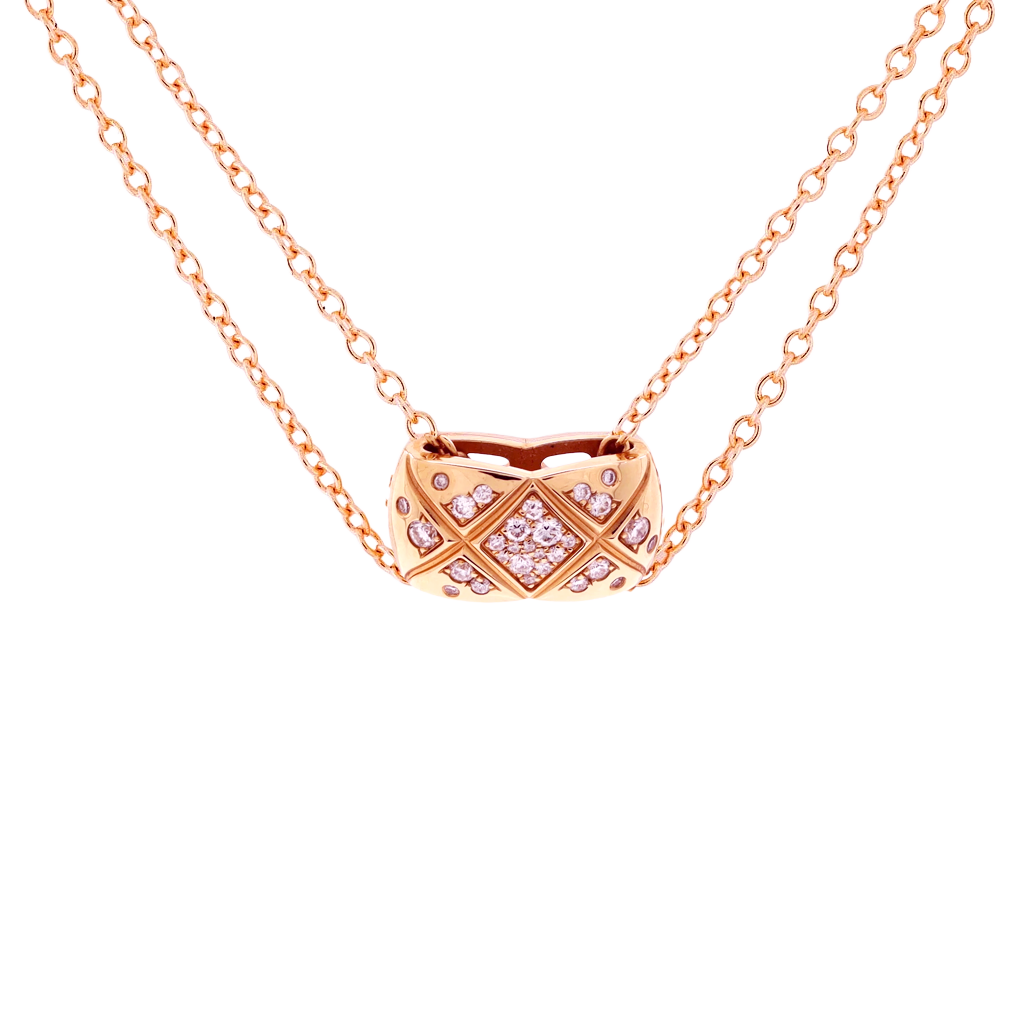 CCN409 Chanel Coco Crush Pendant Necklace - ccjewelryacc