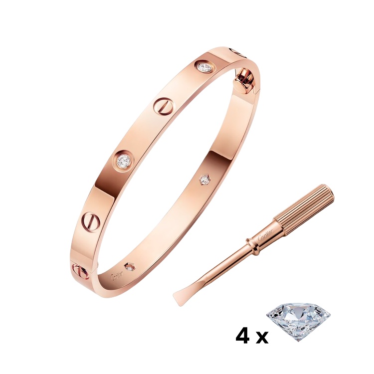 CTS004 Love bracelet 6.1mm - ccjewelryacc