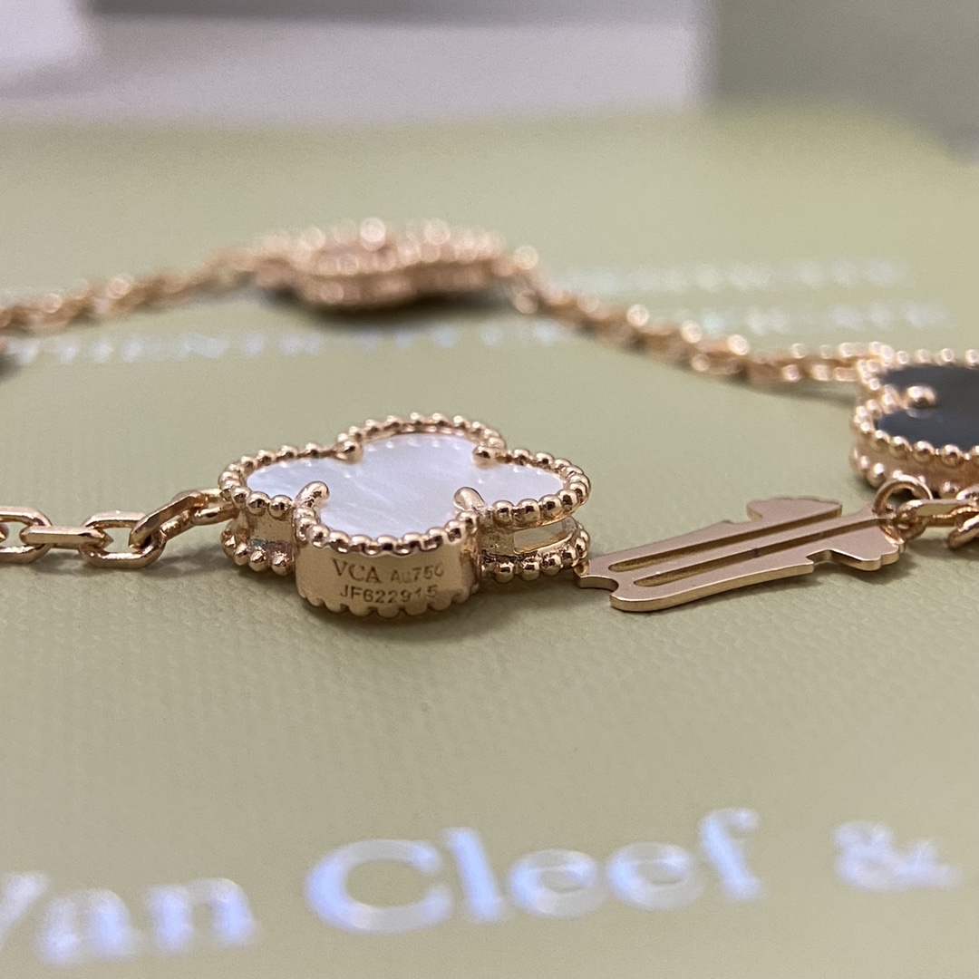 VCN039  VCA Magic Alhambra long necklace, 11 motifs - ccjewelryacc