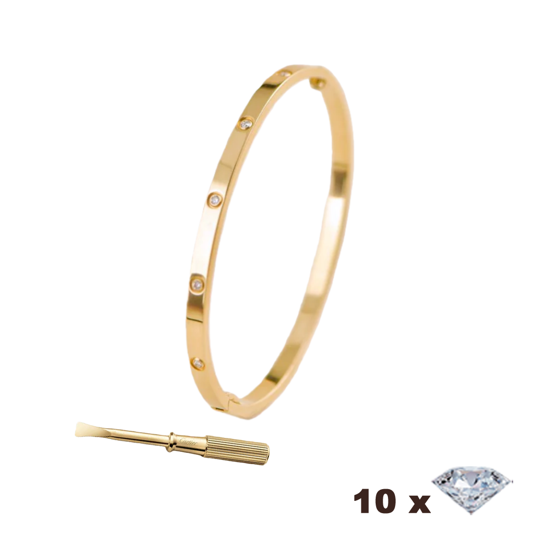 CTS019 Love bracelet 3.65mm - ccjewelryacc