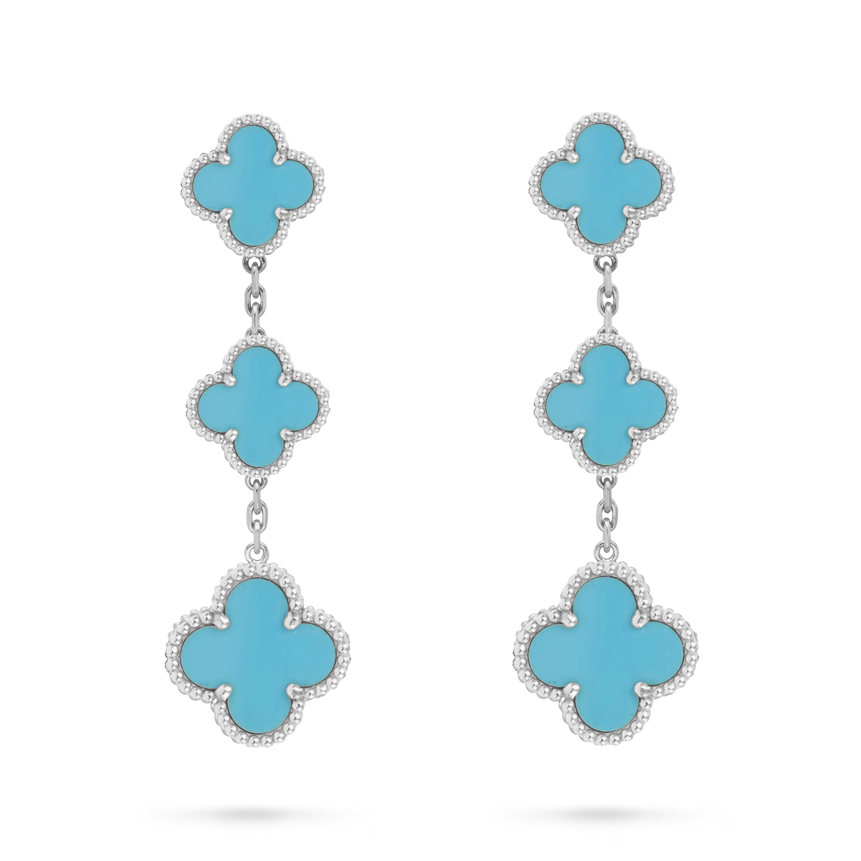 VCE022 VCA Magic Alhambra stud Clip earring 3 motifs - ccjewelryacc