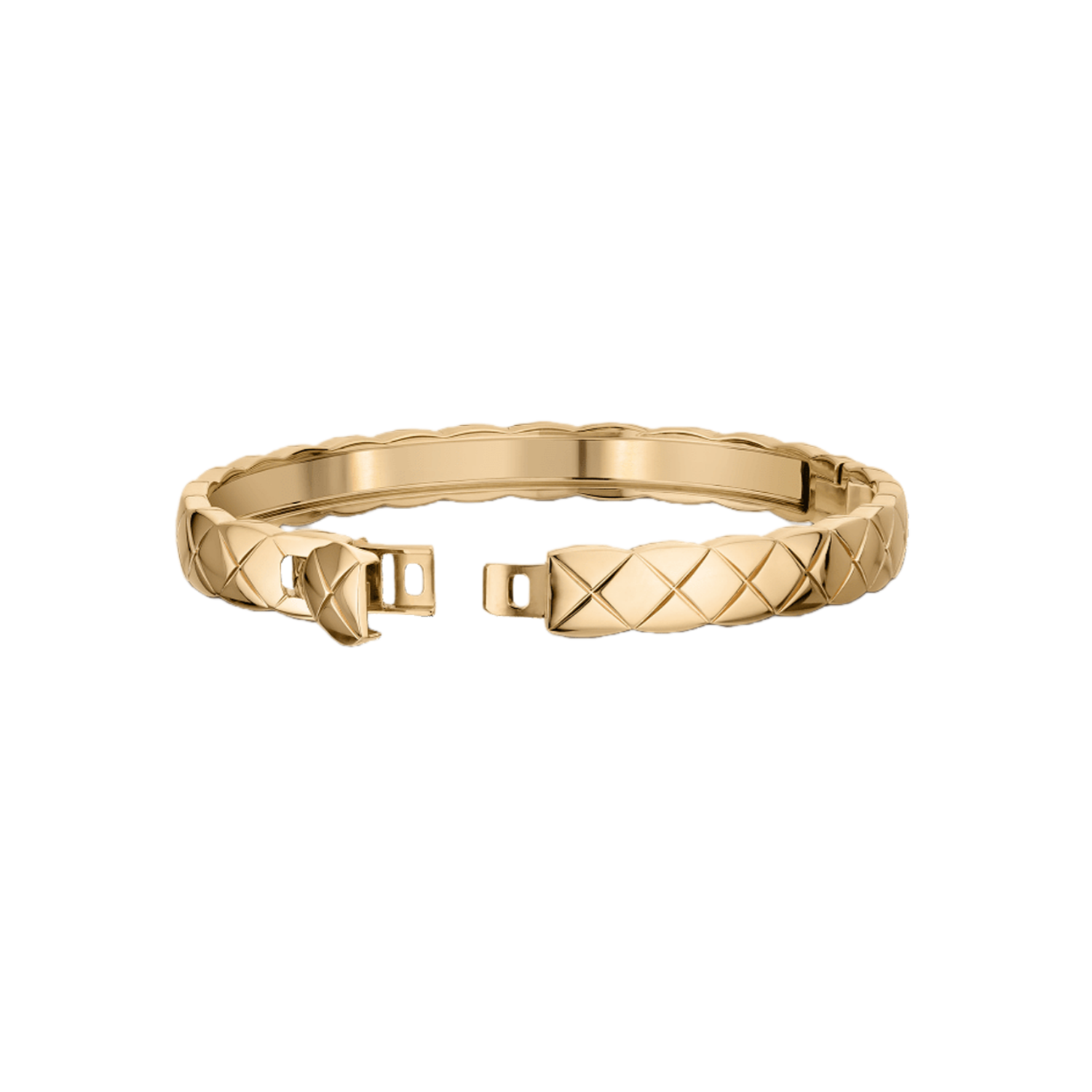 CCSV002 18k Gold Chanel COCO Crush Bangle Bracelet Large - ccjewelryacc