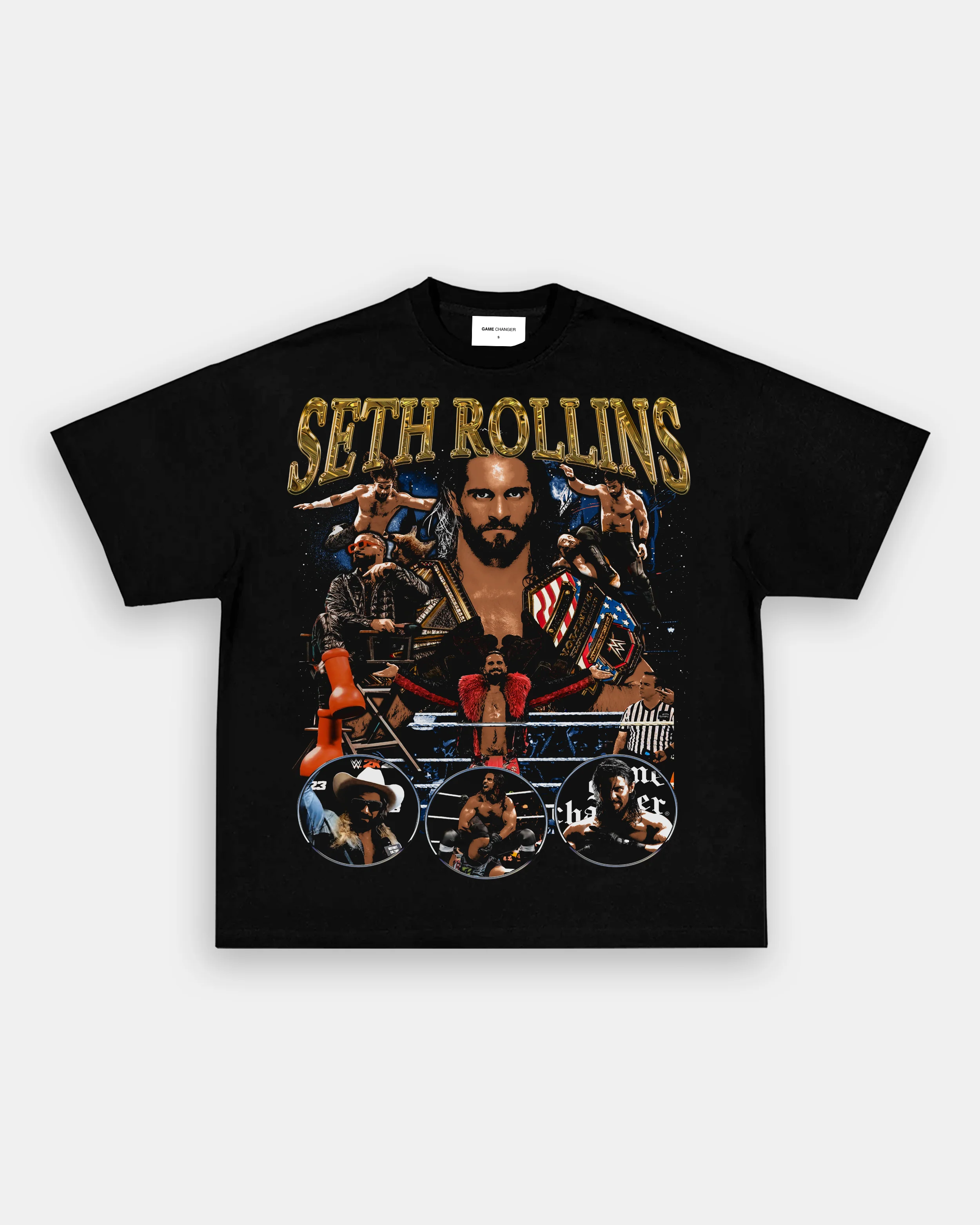 SETH ROLLINS V2 TEE - GraVintage