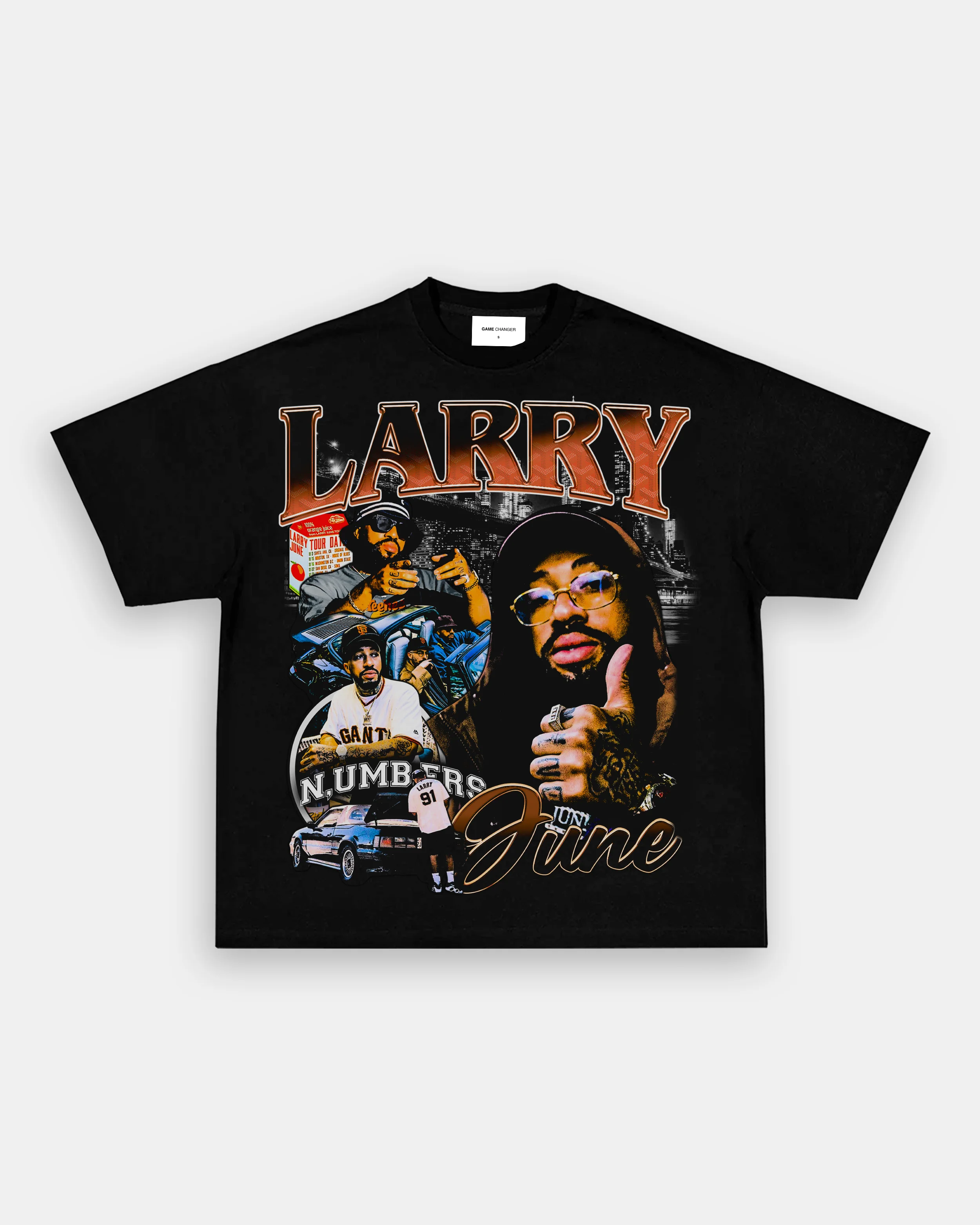 LARRY JUNE [FRONT PRINT ONLY] TEE - GraVintage