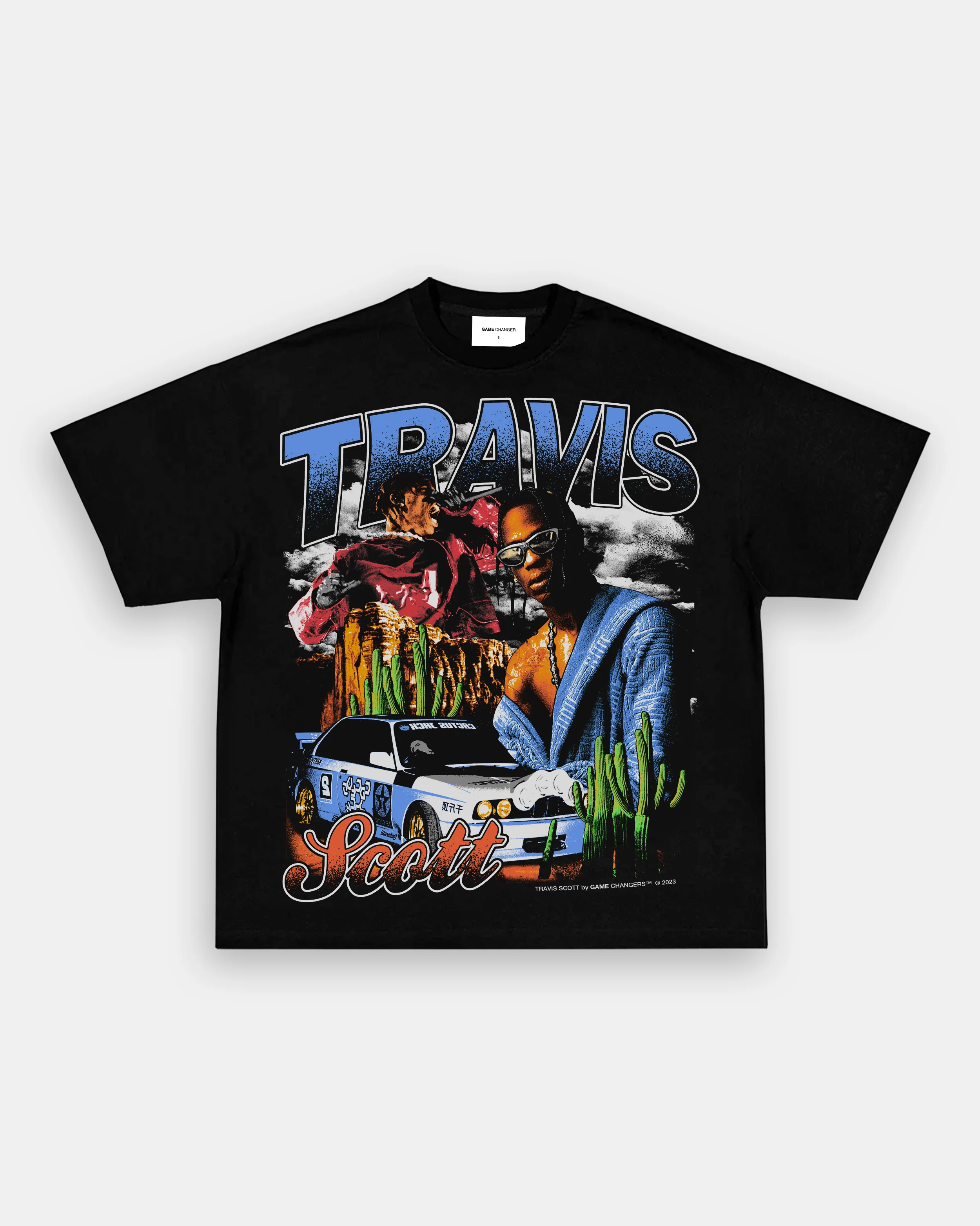 TRAVIS SCOTT 2 TEE - GraVintage