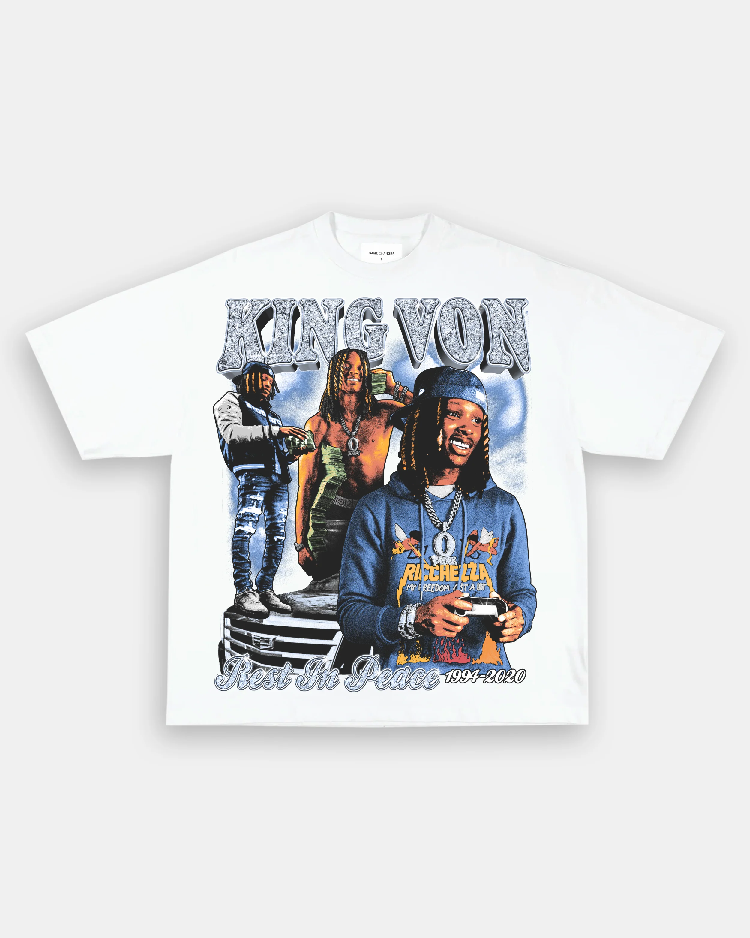 KING VON 2 TEE - GraVintage