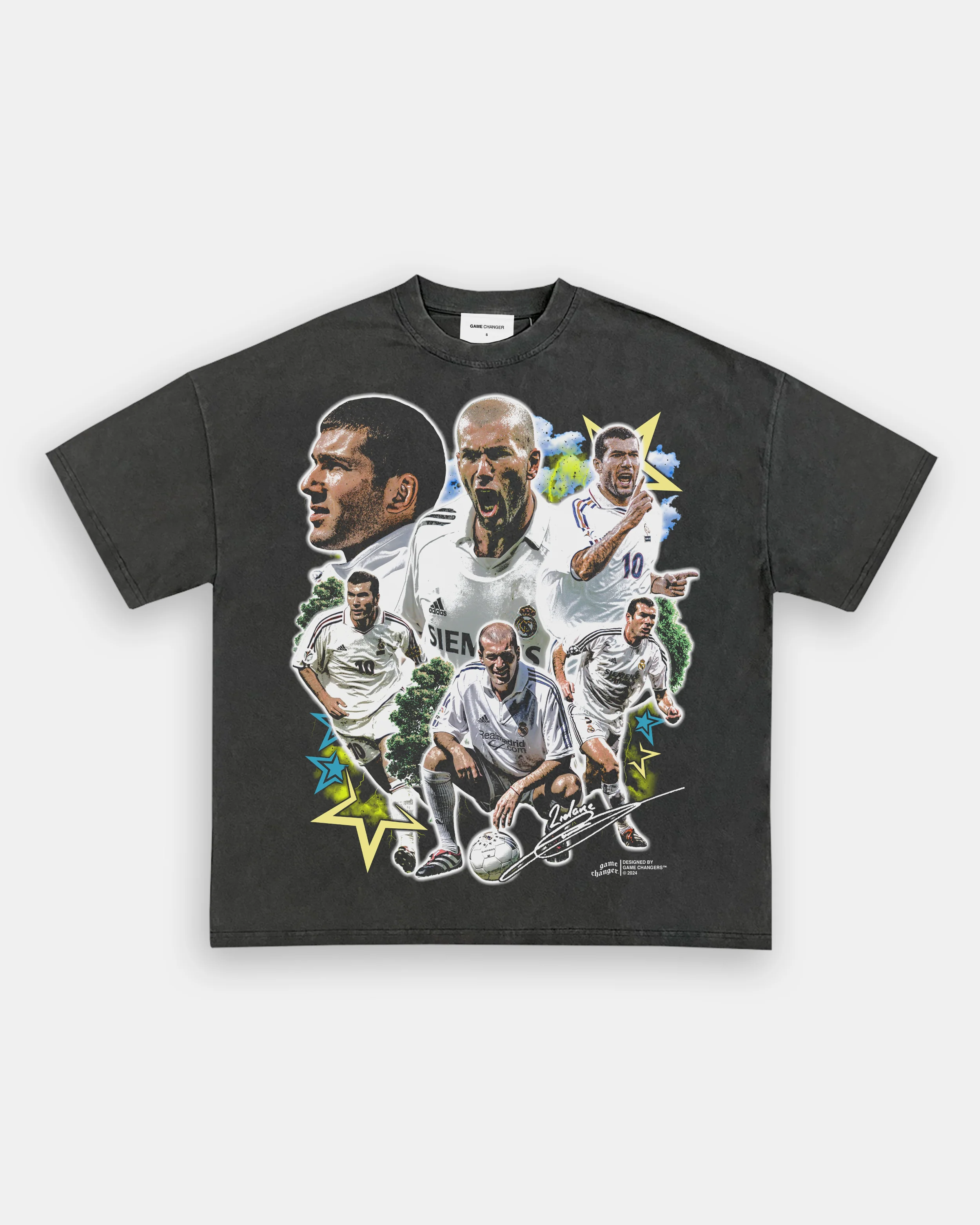 ZINEDINE ZIDANE TEE - GraVintage