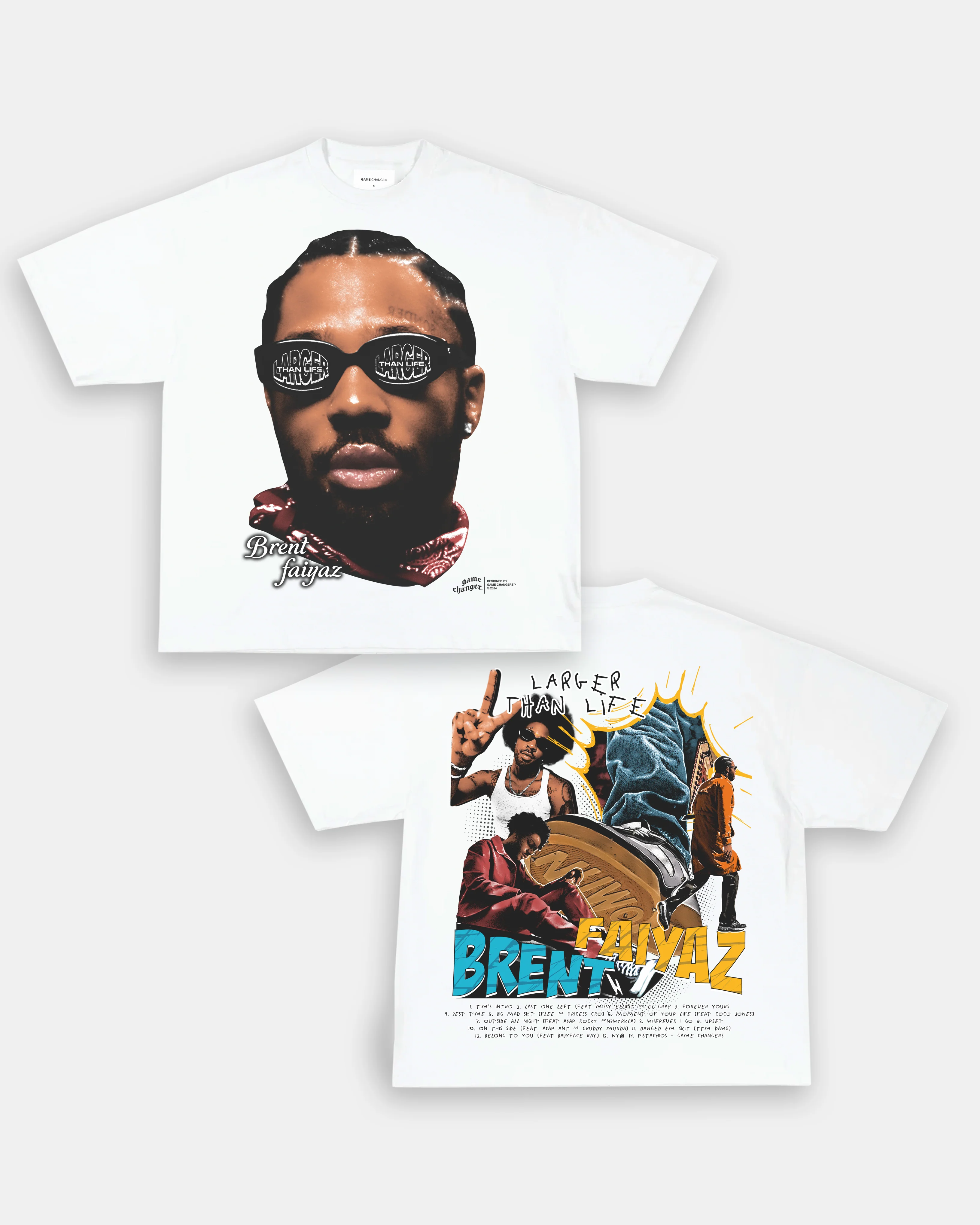 LARGER THAN LIFE TEE - [DS] - GraVintage