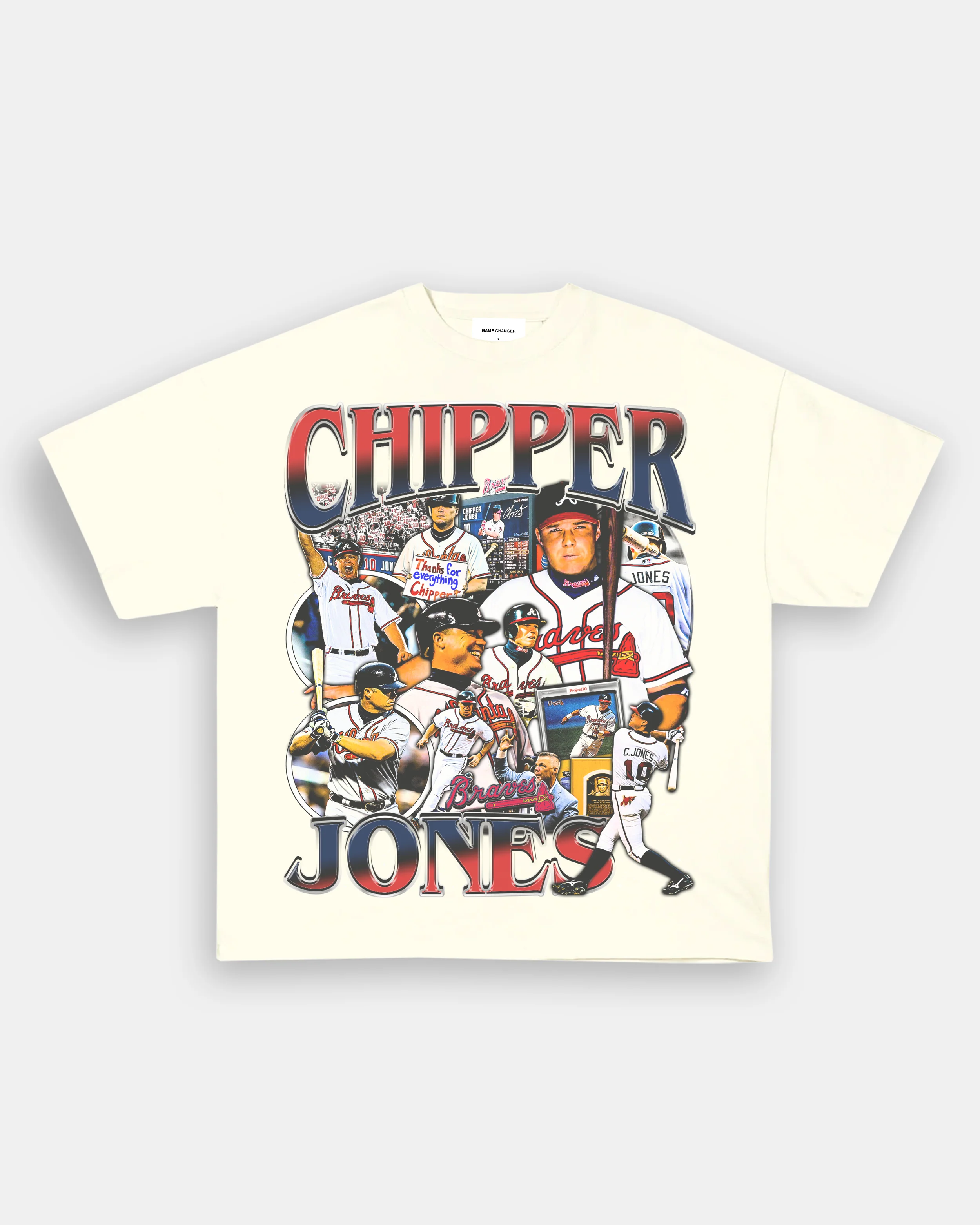 CHIPPER JONES TEE - GraVintage