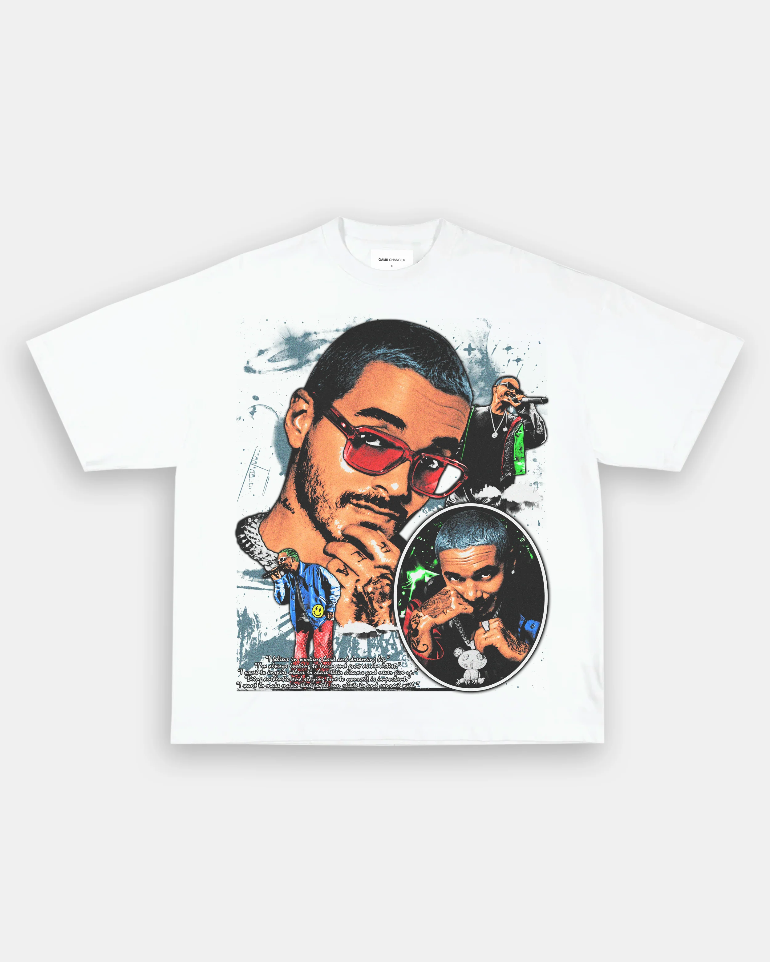 J BALVIN V3 TEE - GraVintage