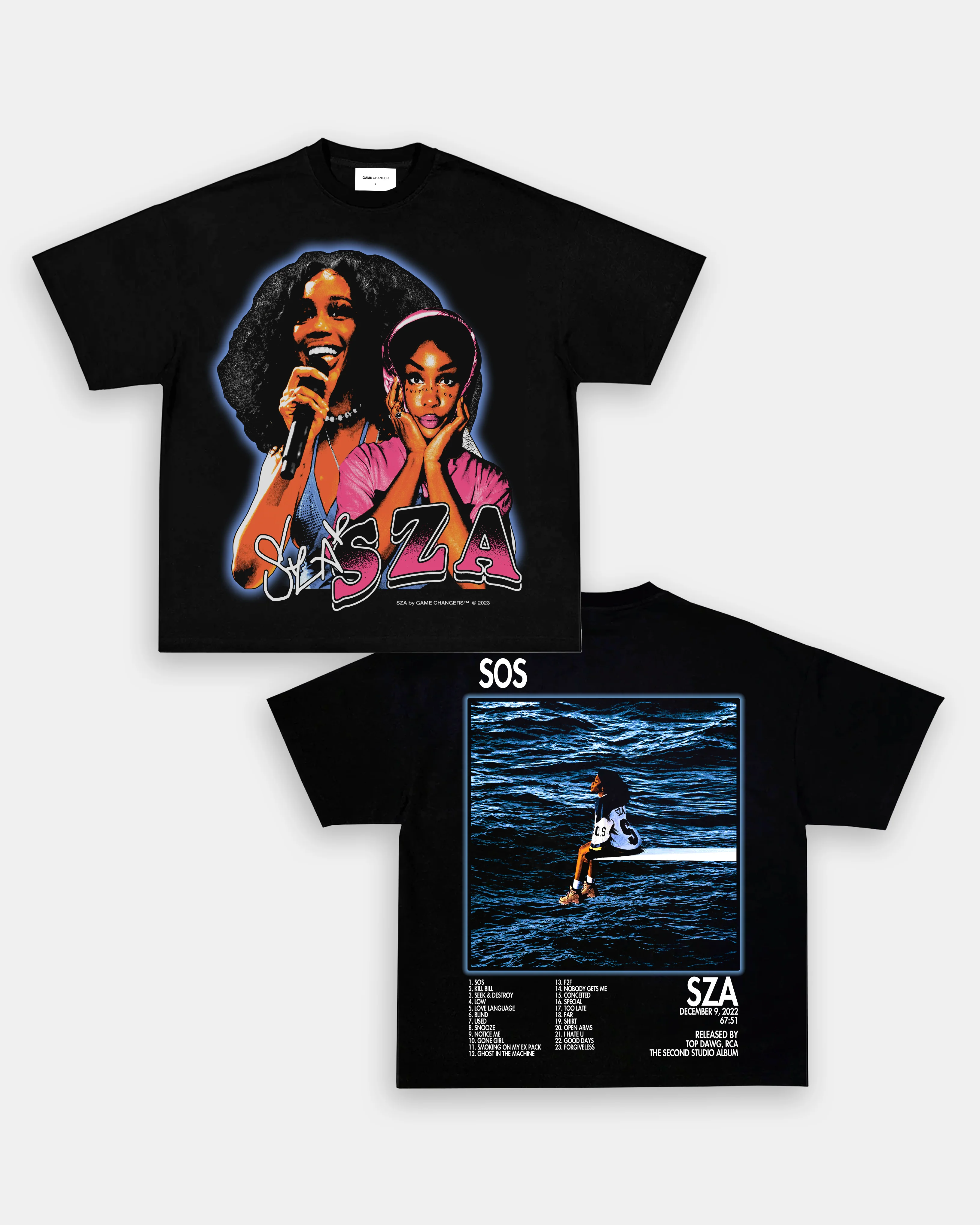 Stylish SZA SOS Graphic TEE - [DS](GraVintage) - GraVintage