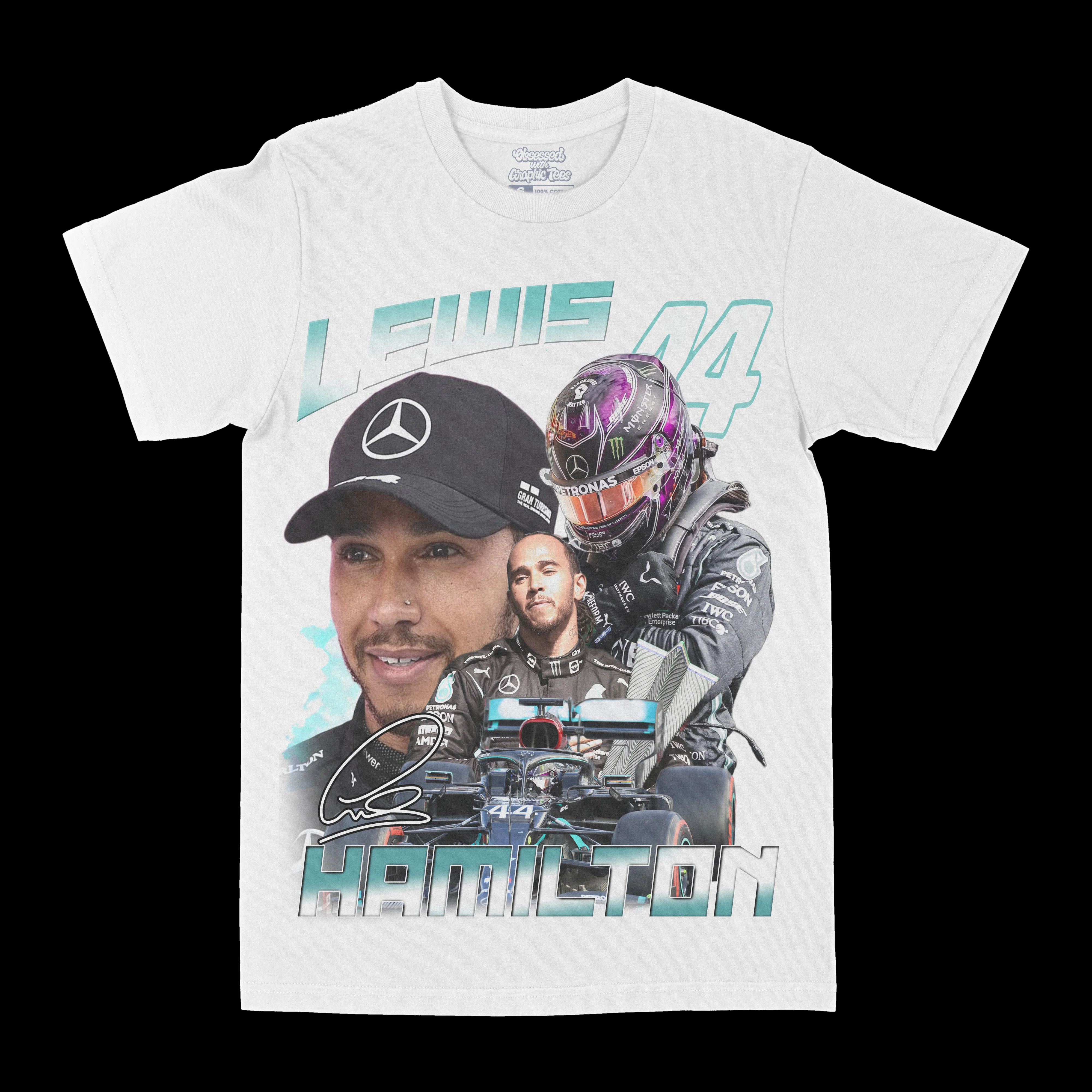 Lewis Hamilton Graphic Tee - GraVintage