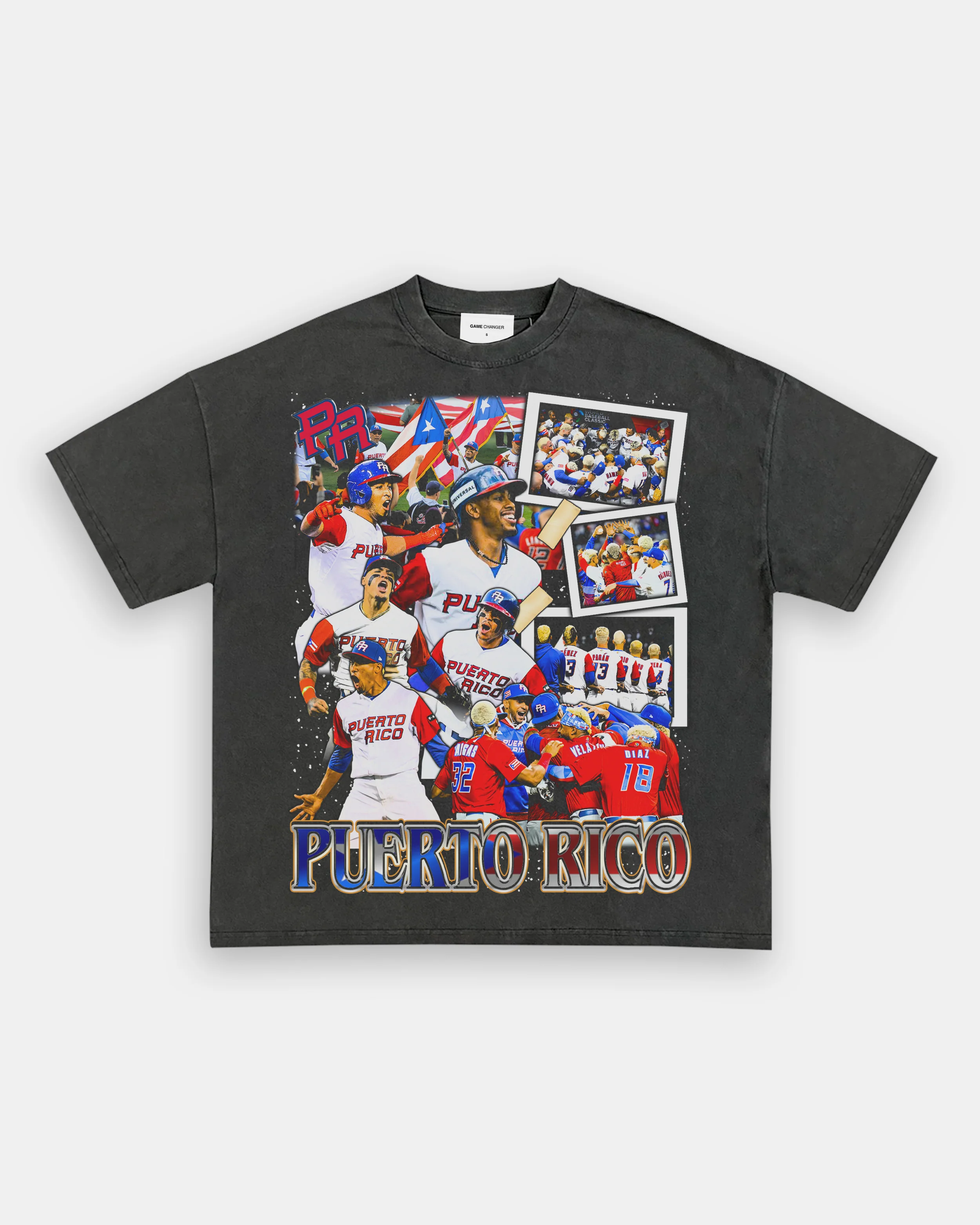 WBC TEAM PUERTO RICO TEE - GraVintage