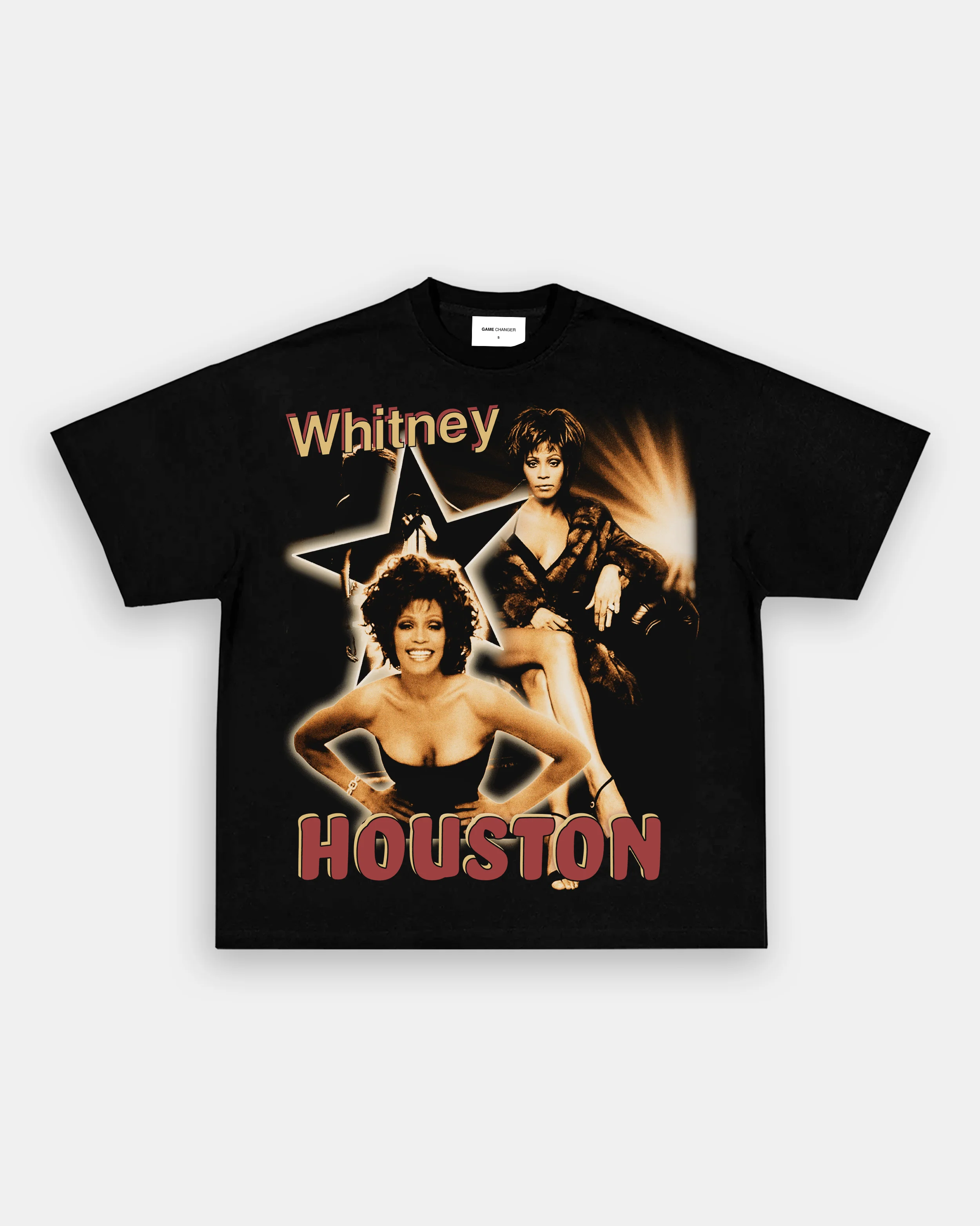 WHITNEY HOUSTON TEE - GraVintage