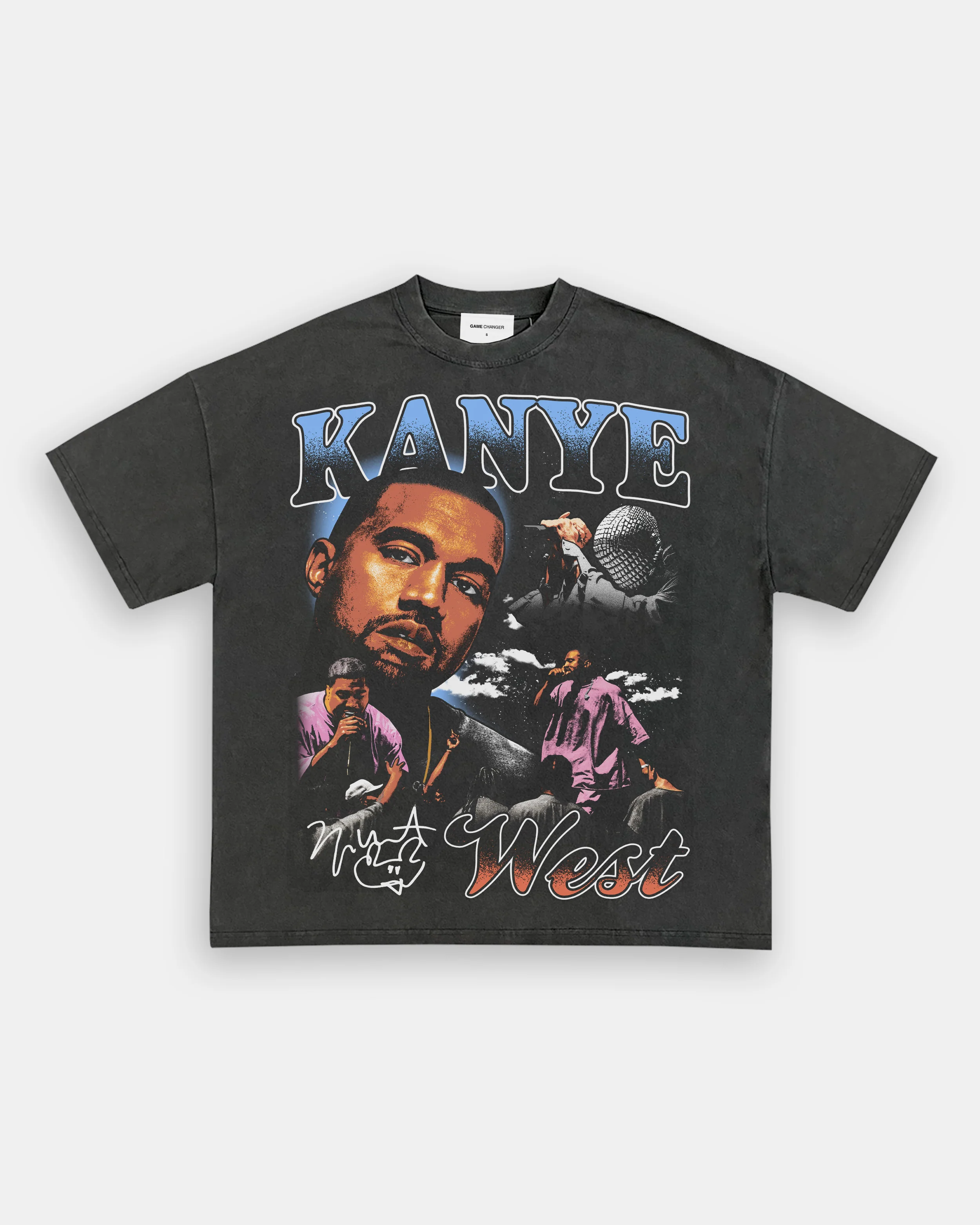 KANYE WEST TEE - GraVintage