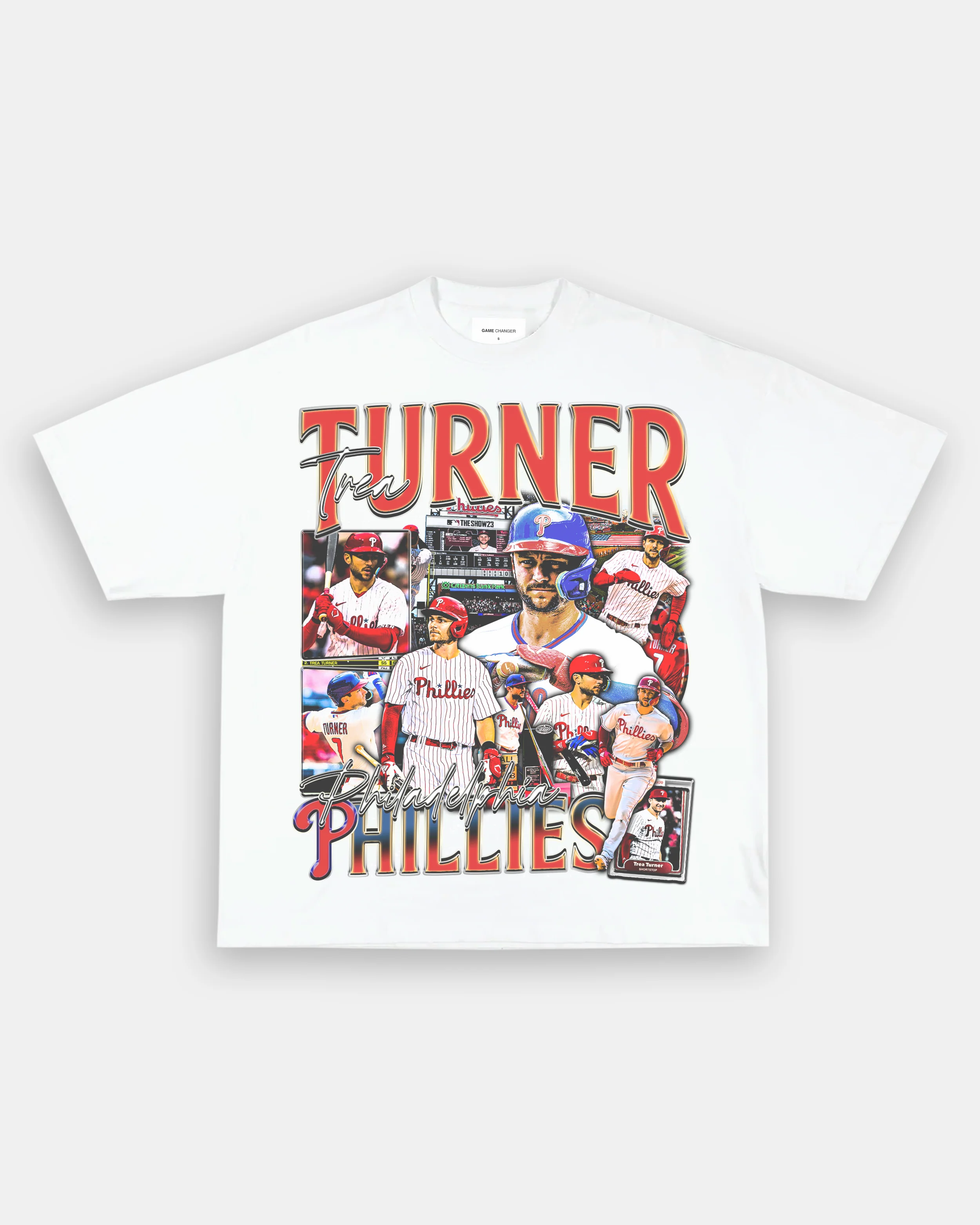 TREA TURNER - PHILLIES TEE - GraVintage