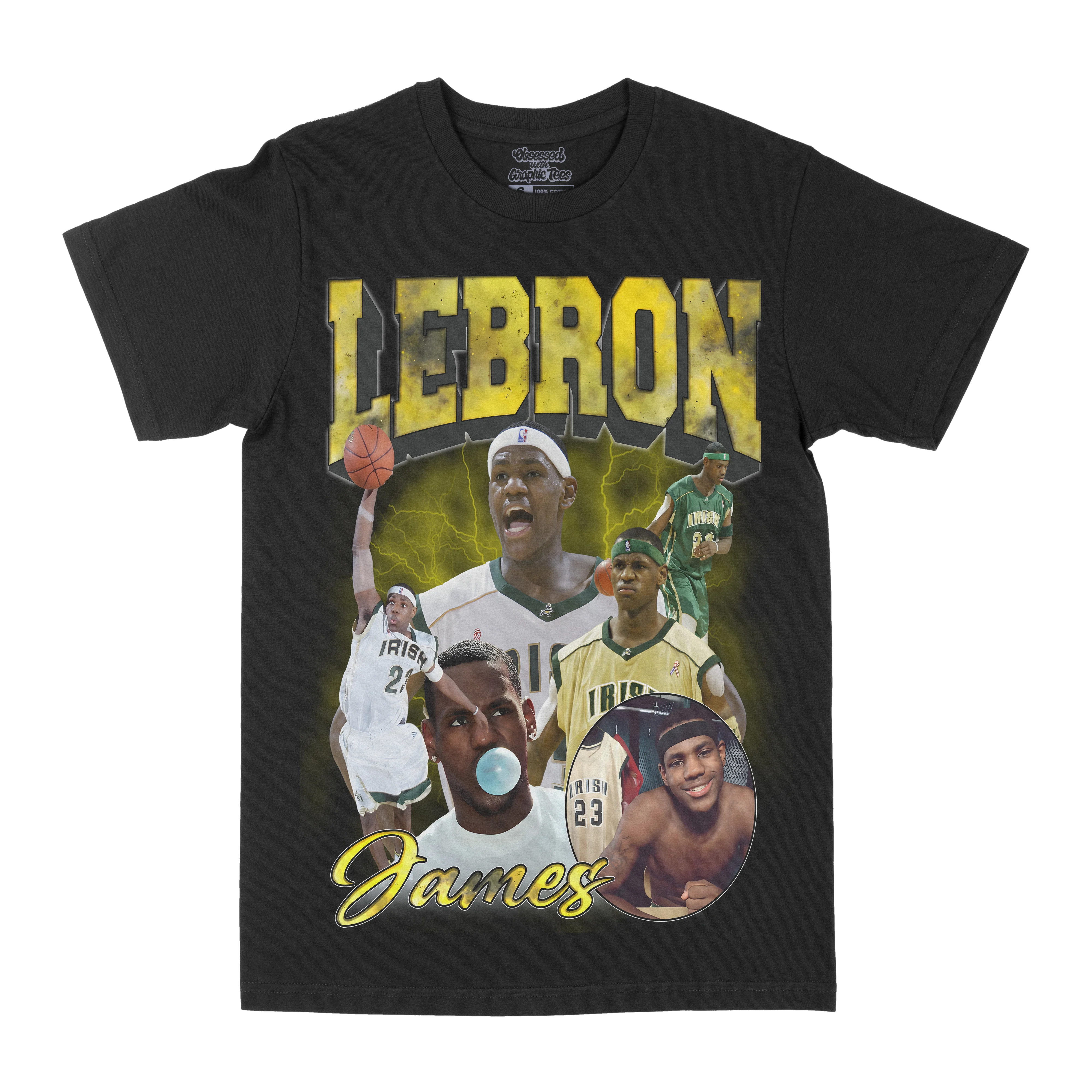 LeBron James Irish Graphic Tee - GraVintage