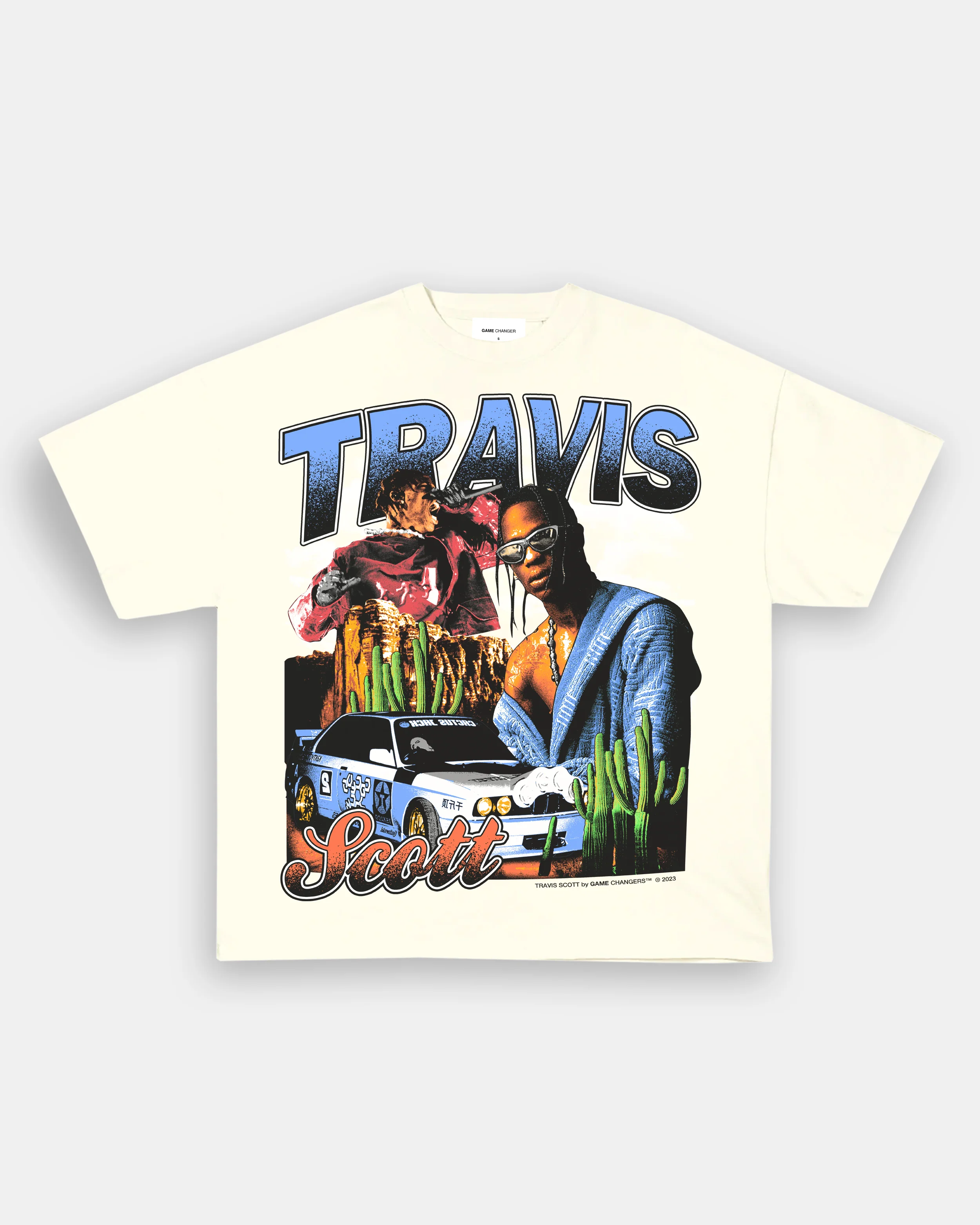TRAVIS SCOTT 2 TEE - GraVintage