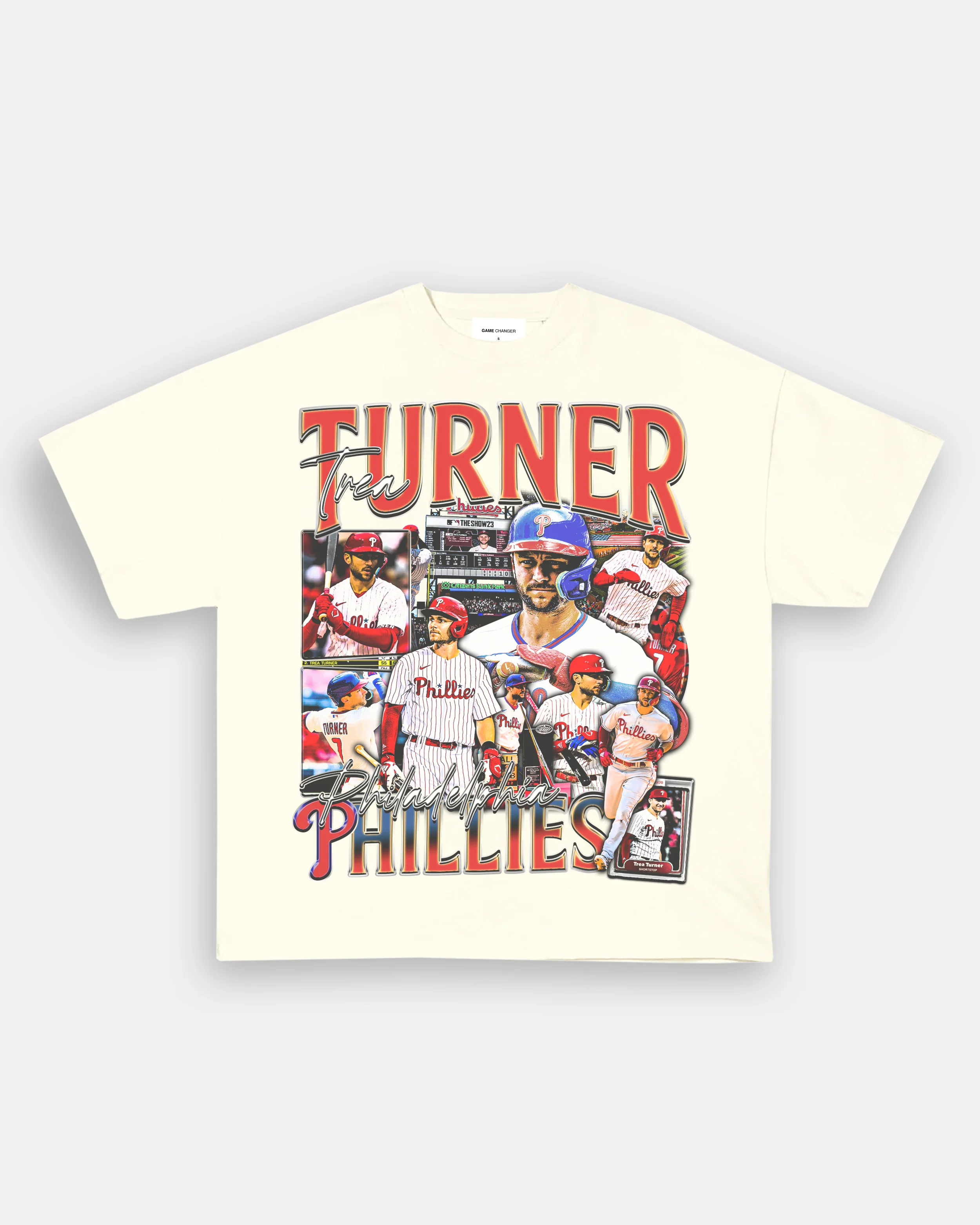 TREA TURNER - PHILLIES TEE - GraVintage