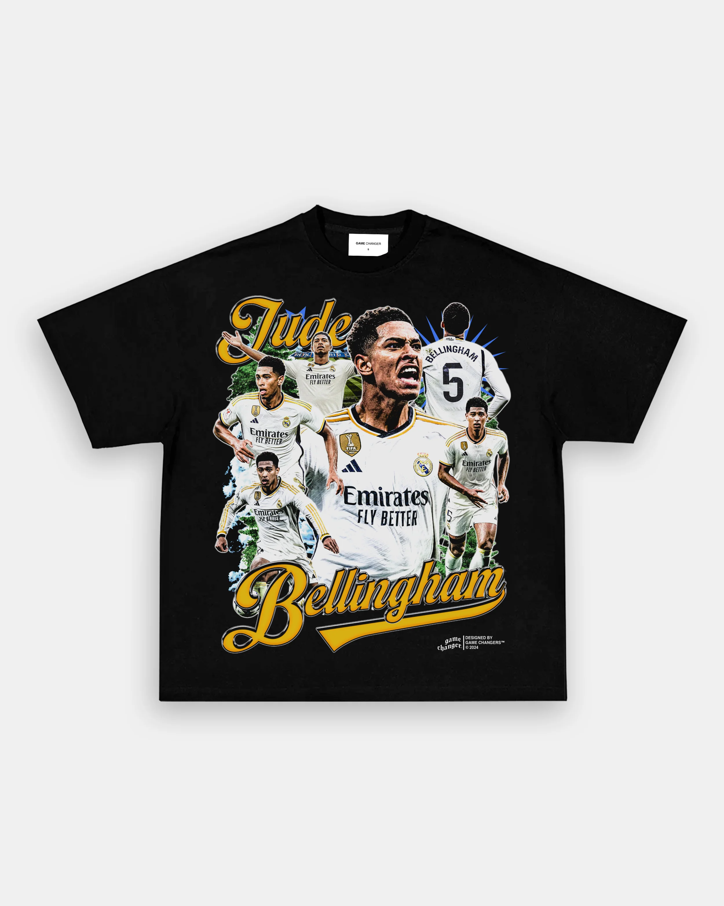 JUDE BELLINGHAM TEE - GraVintage