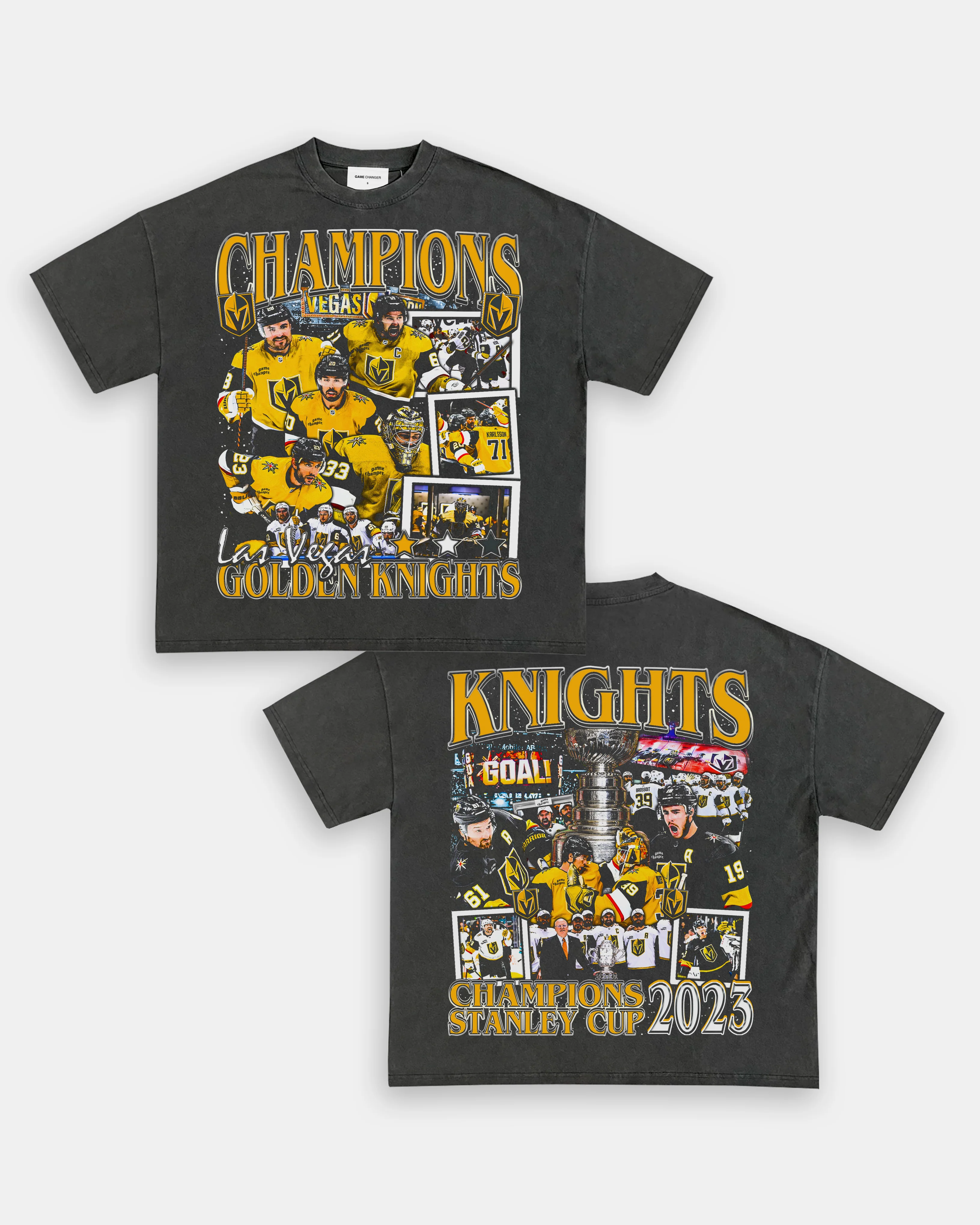 2023 STANLEY CUP CHAMPIONS TEE - [DS] - GraVintage