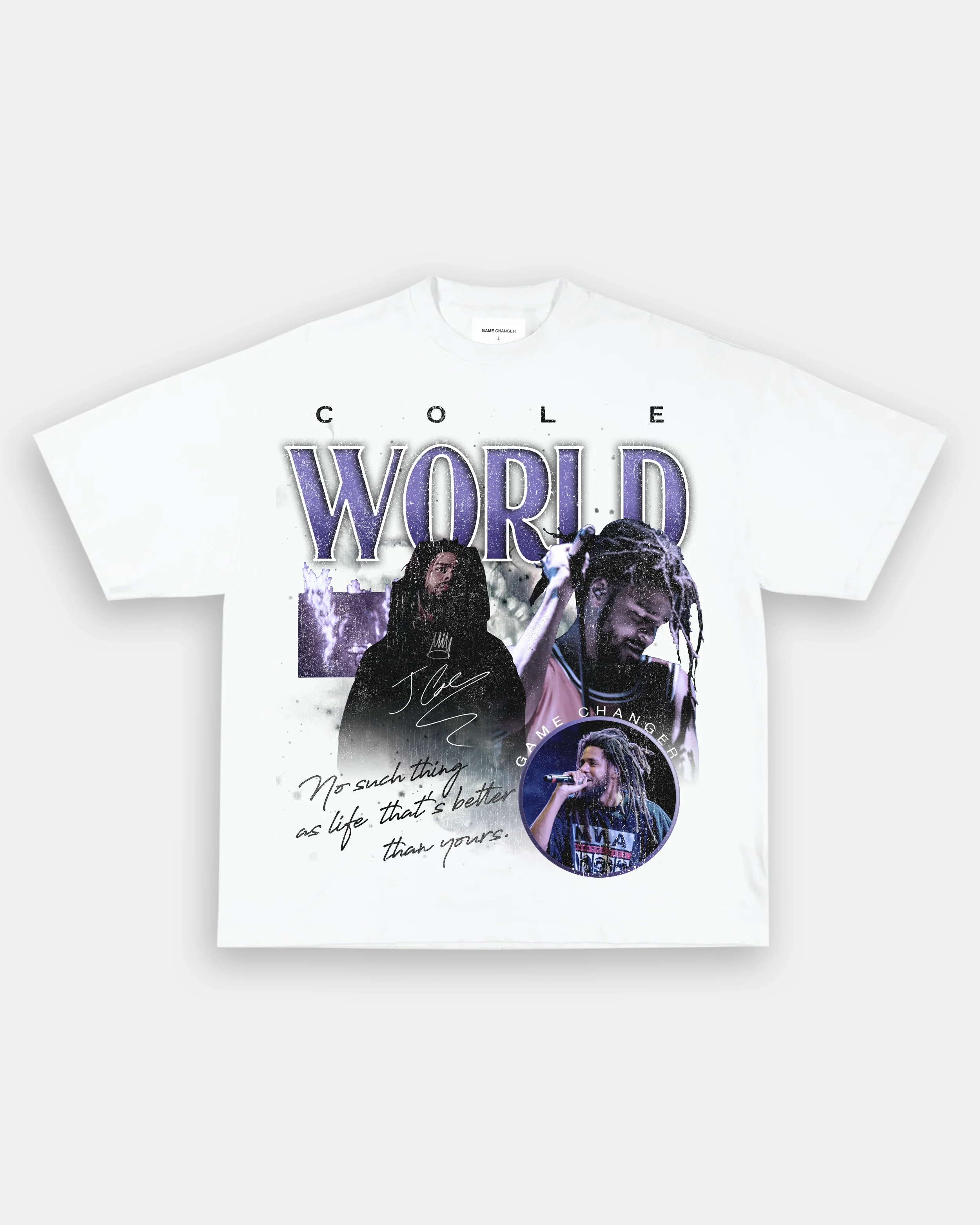 J COLE TEE - GraVintage