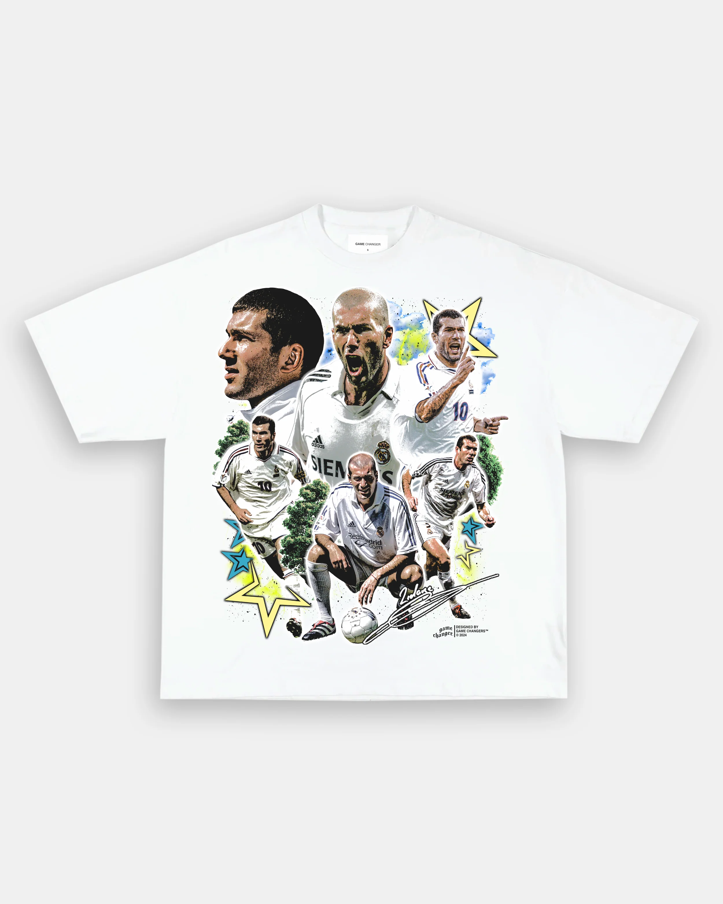 ZINEDINE ZIDANE TEE - GraVintage