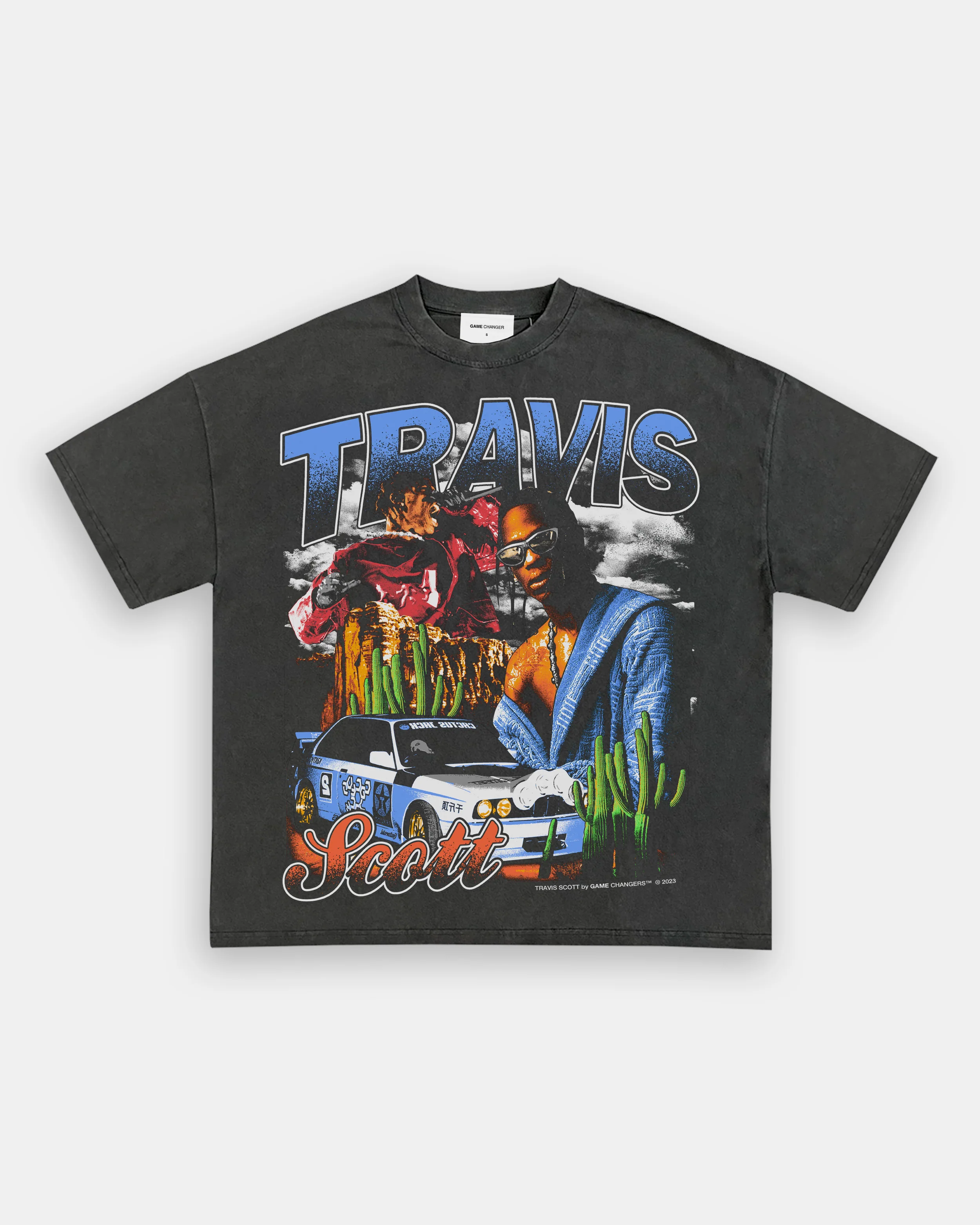 TRAVIS SCOTT 2 TEE - GraVintage