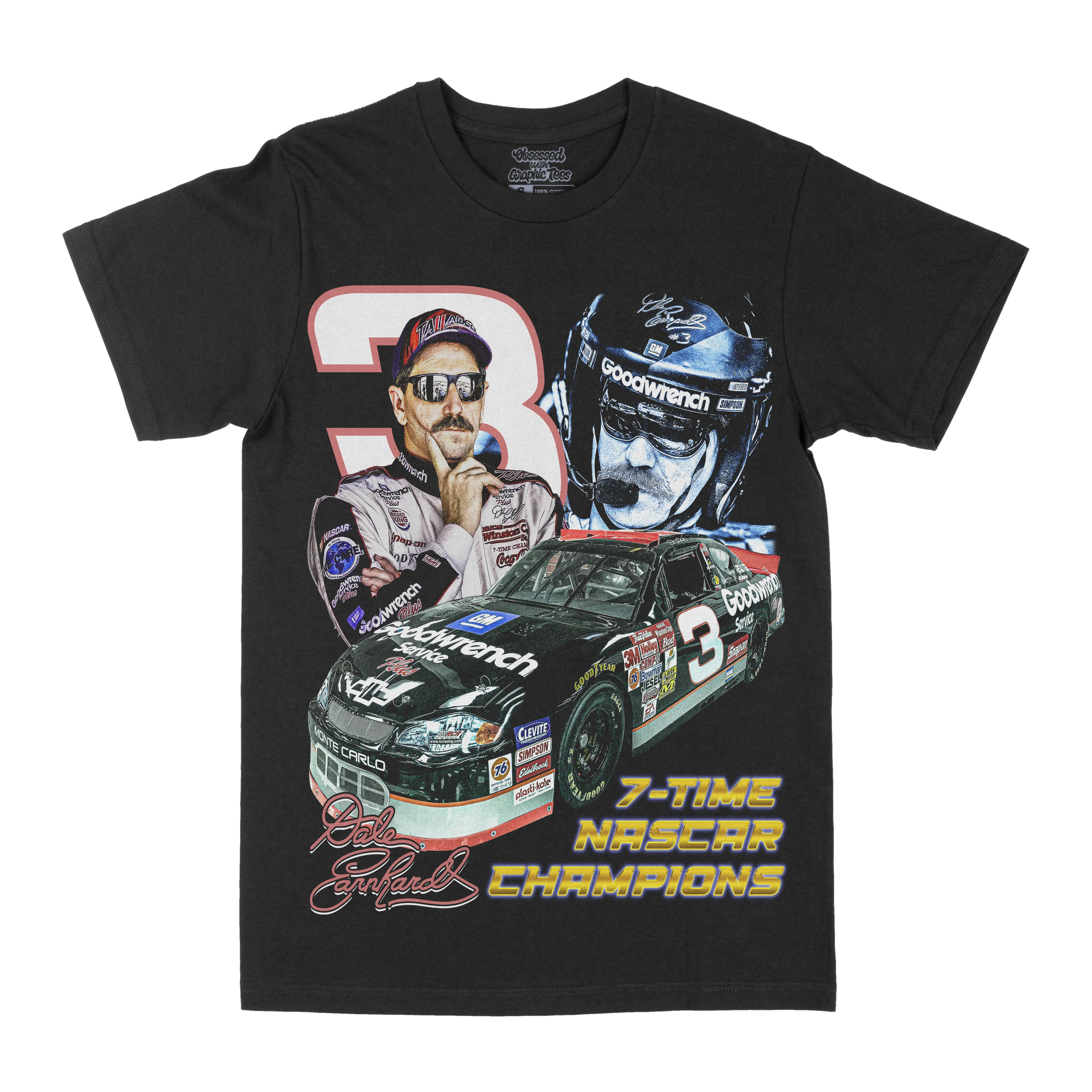 Dale Earnhardt Champion Graphic Tee - GraVintage
