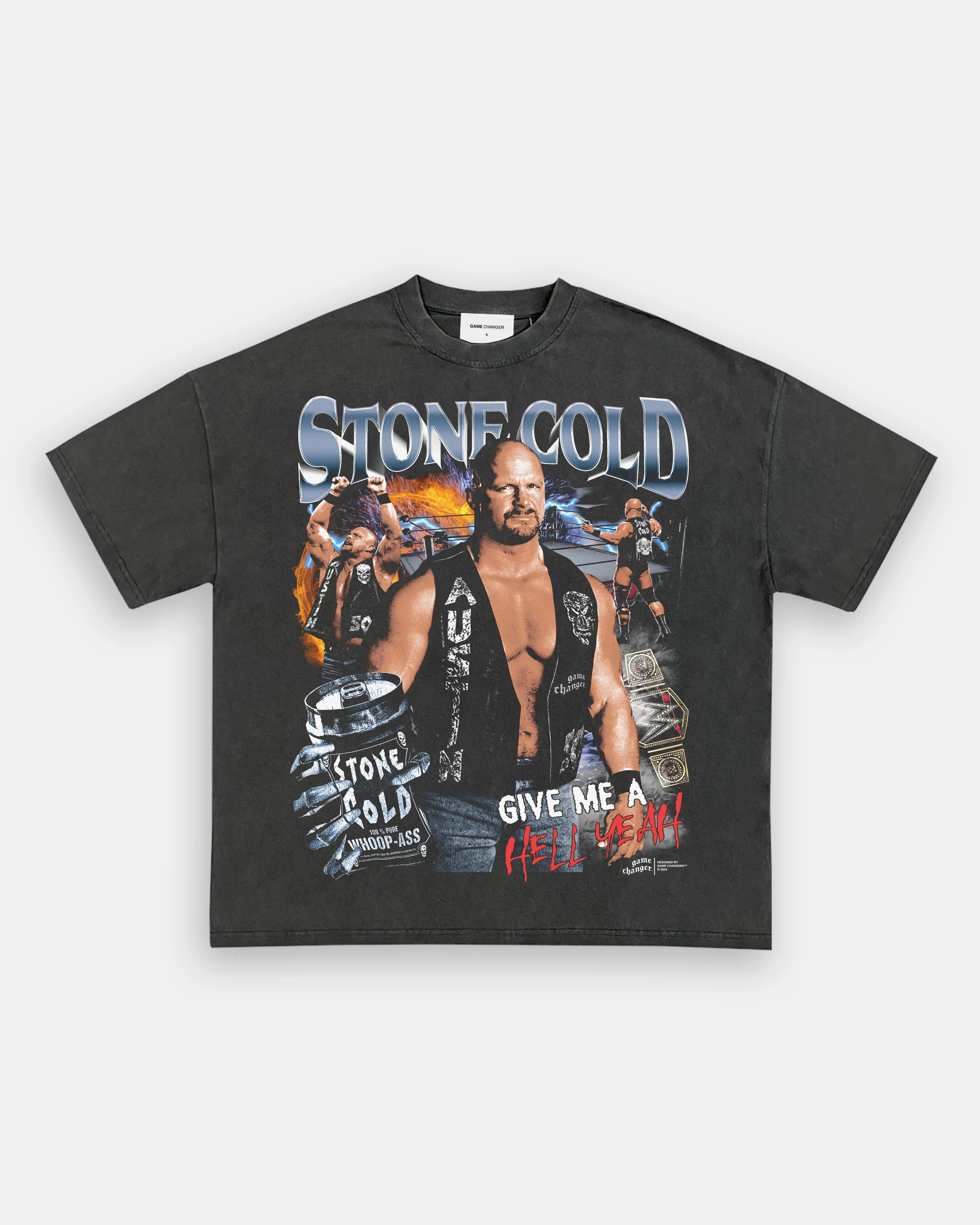 STONE COLD V4 TEE - GraVintage