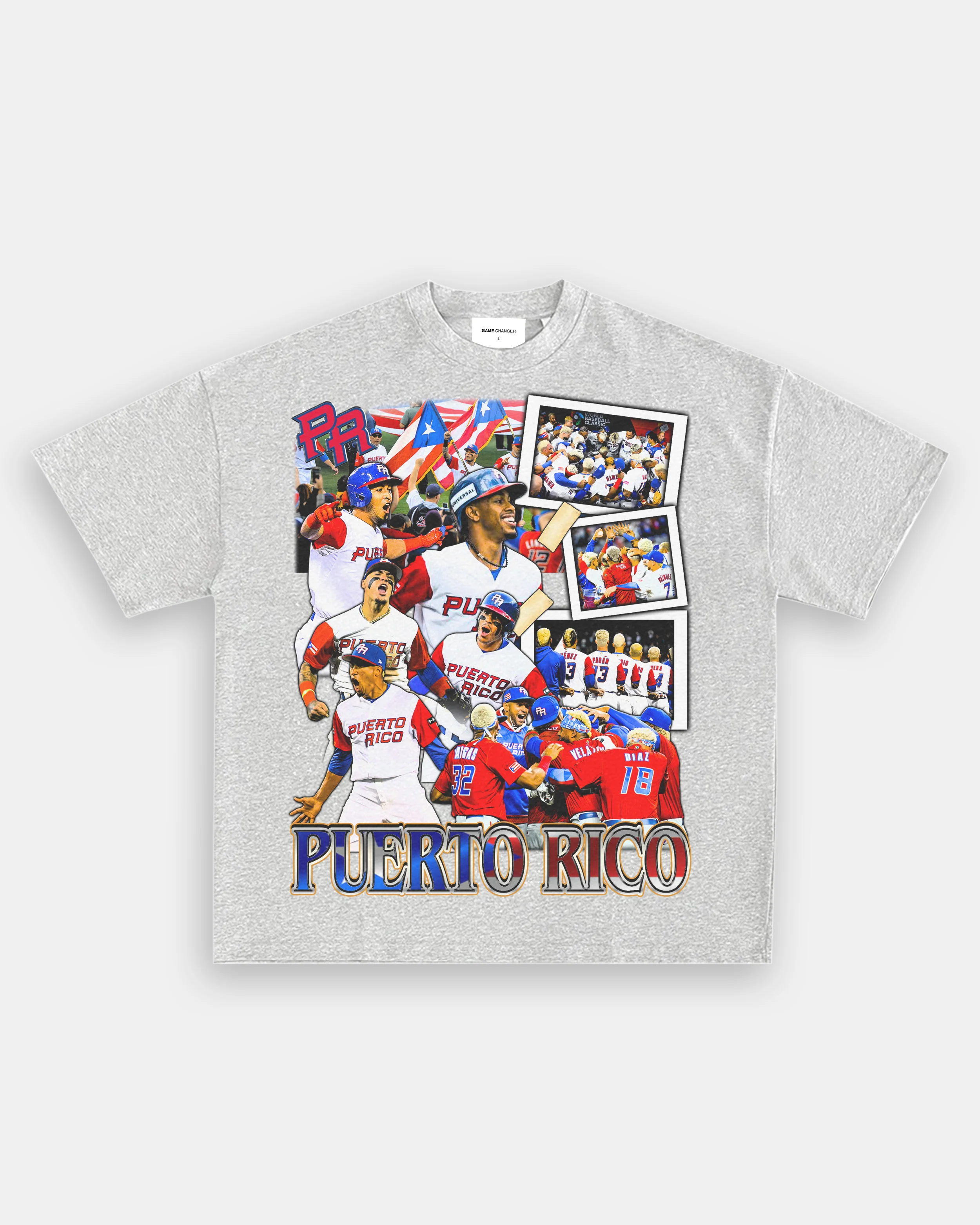 WBC TEAM PUERTO RICO TEE - GraVintage