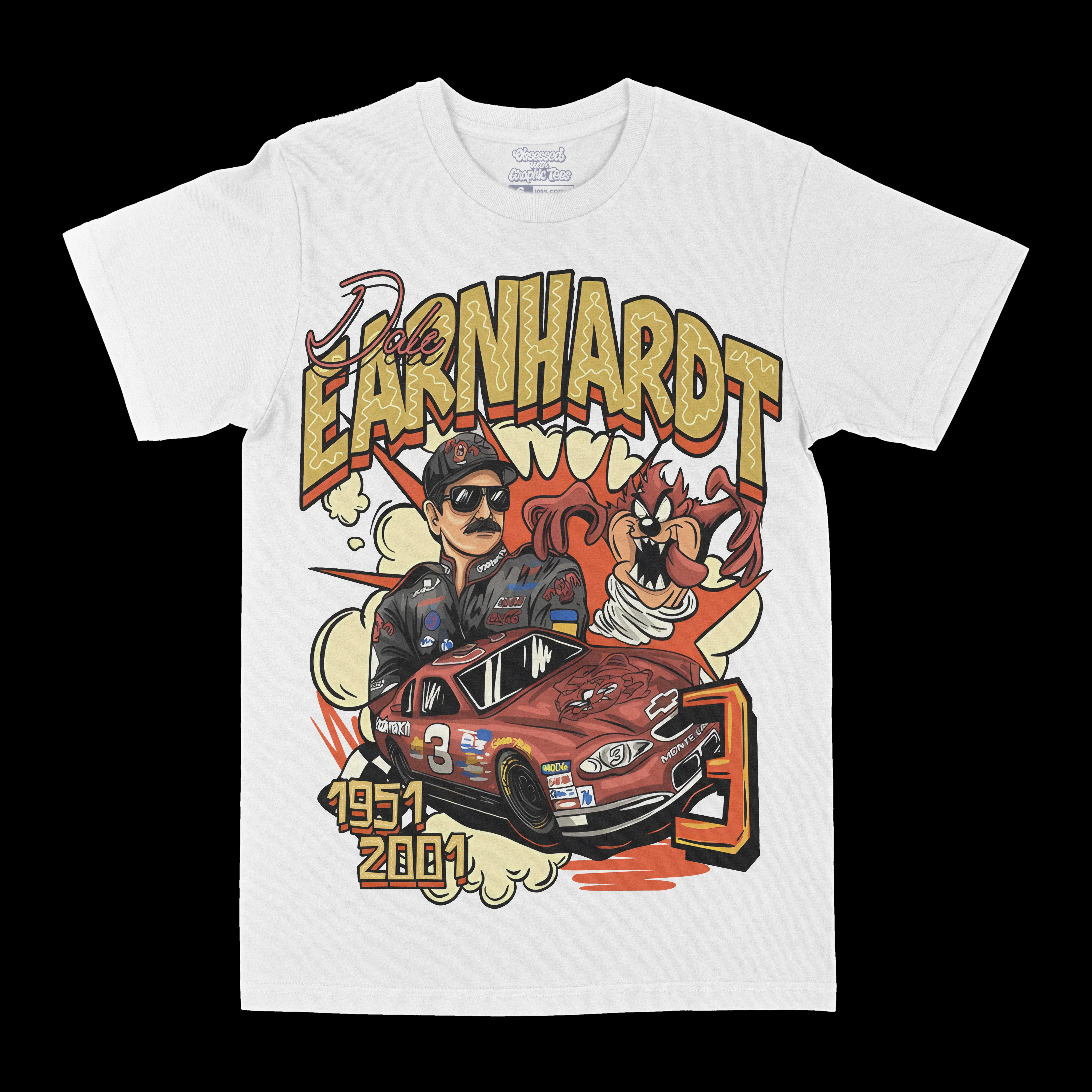 Dale Earnhardt Looney Graphic Tee - GraVintage