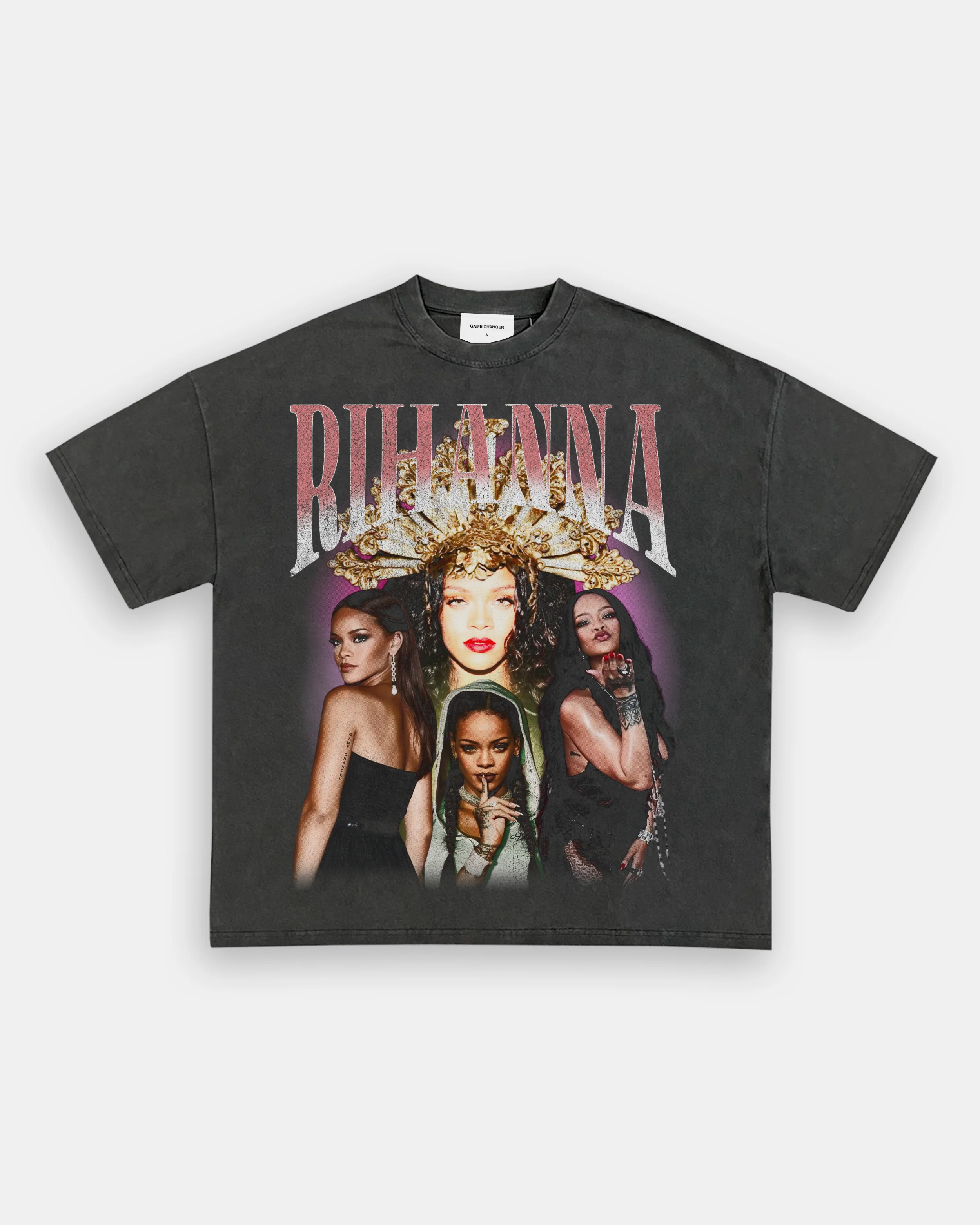 RIHANNA 2 TEE - GraVintage