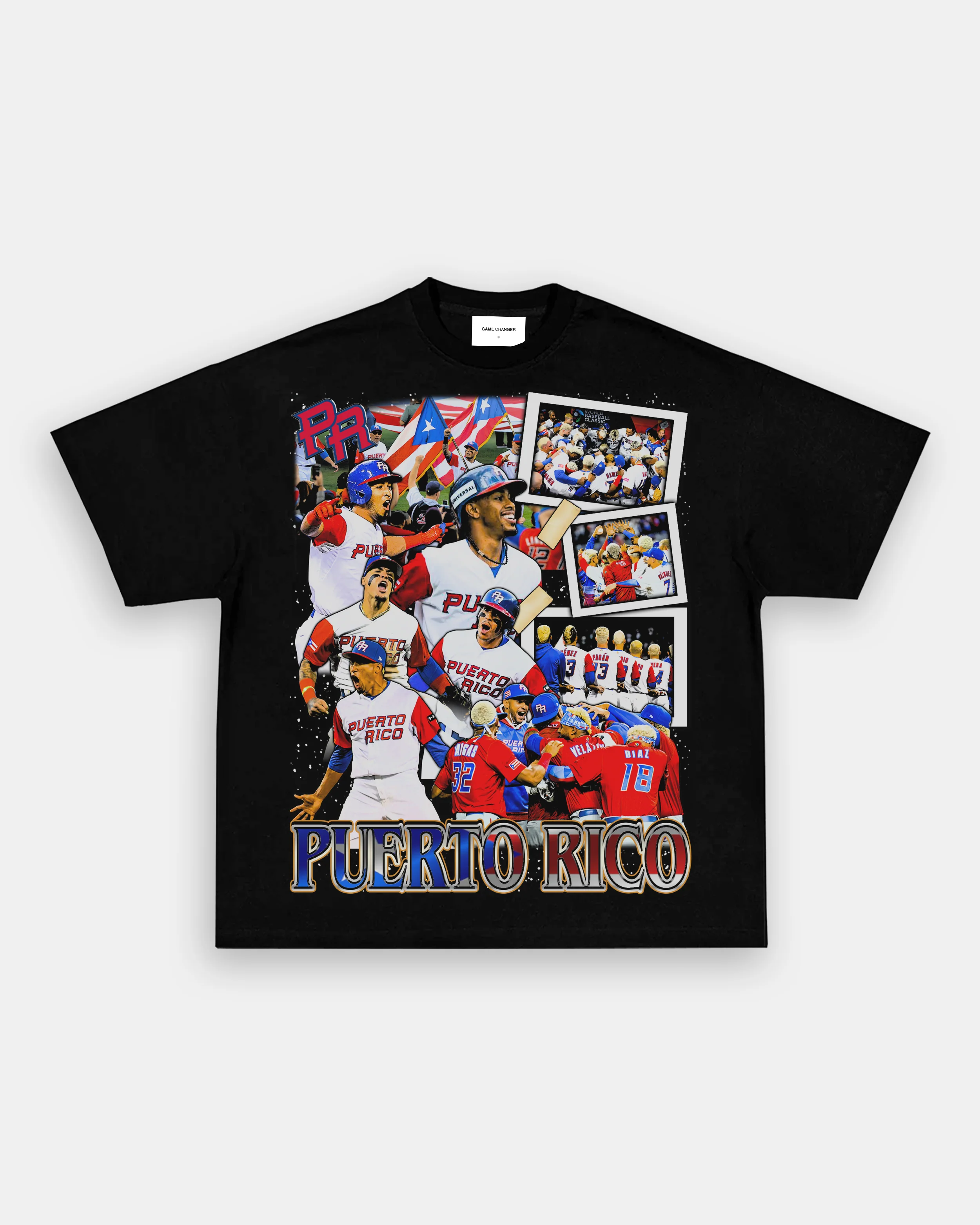 WBC TEAM PUERTO RICO TEE - GraVintage