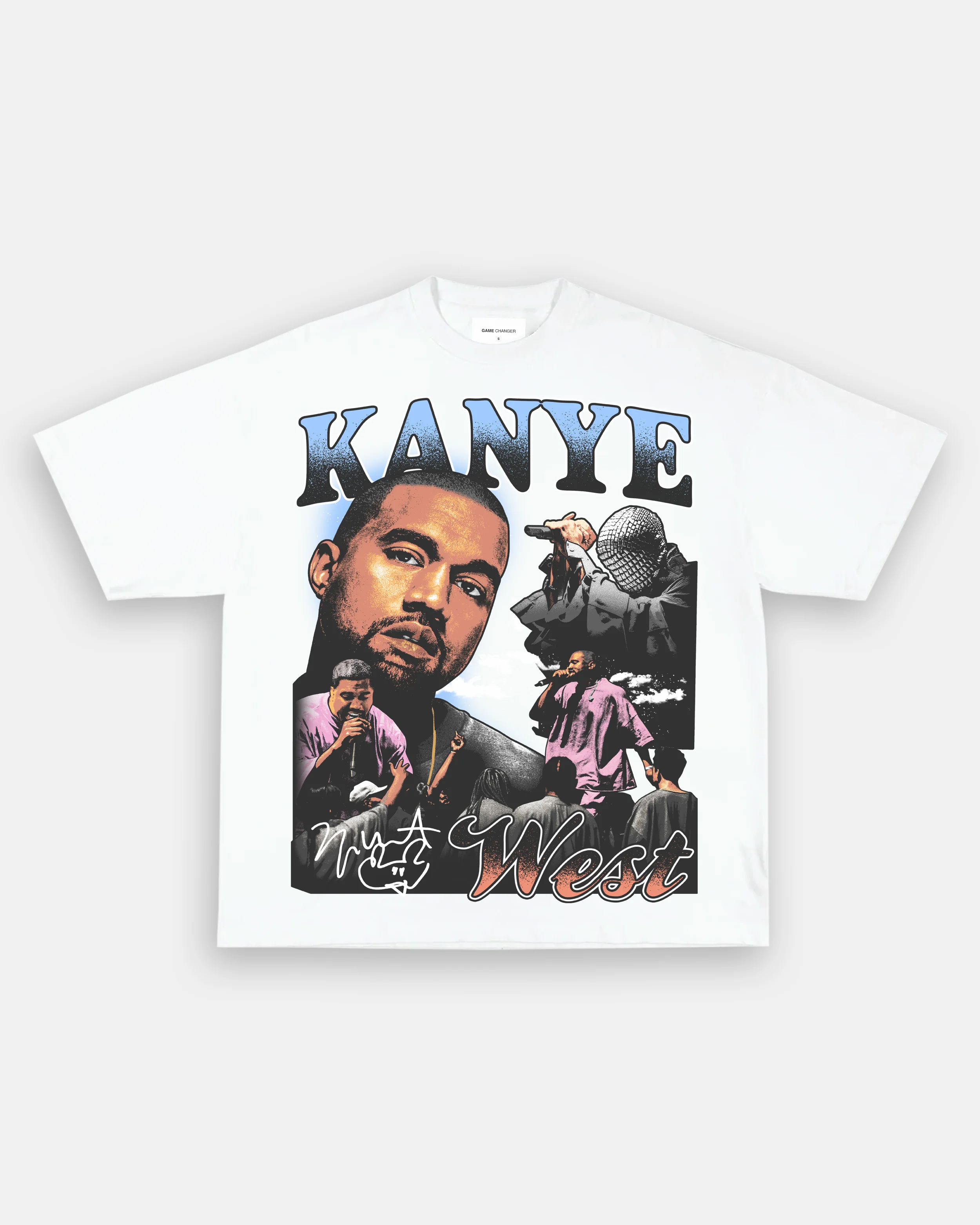 KANYE WEST TEE - GraVintage
