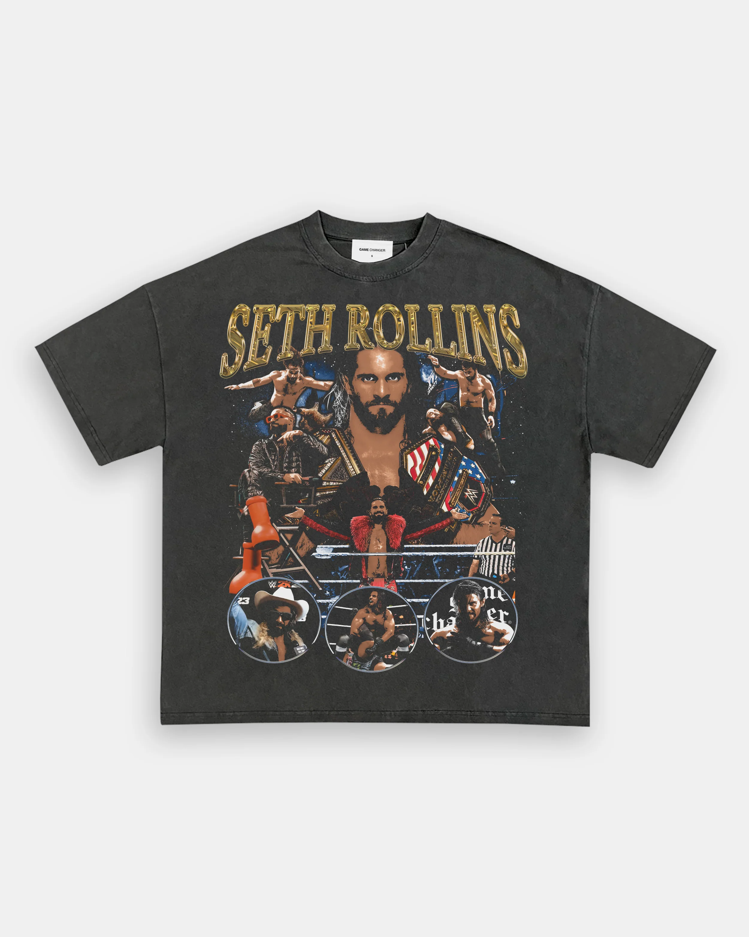 SETH ROLLINS V2 TEE - GraVintage