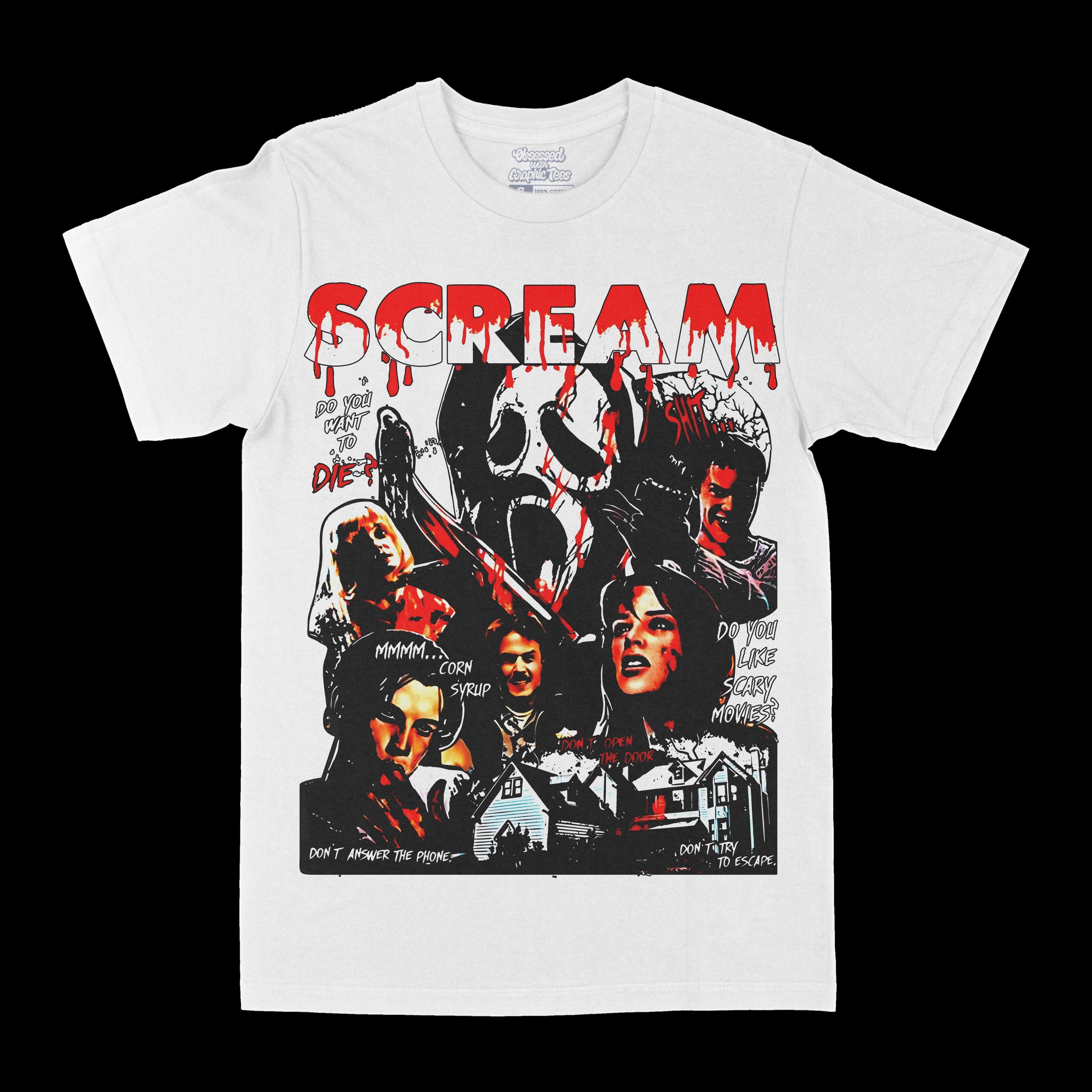 Scream Horror Graphic Tee - GraVintage