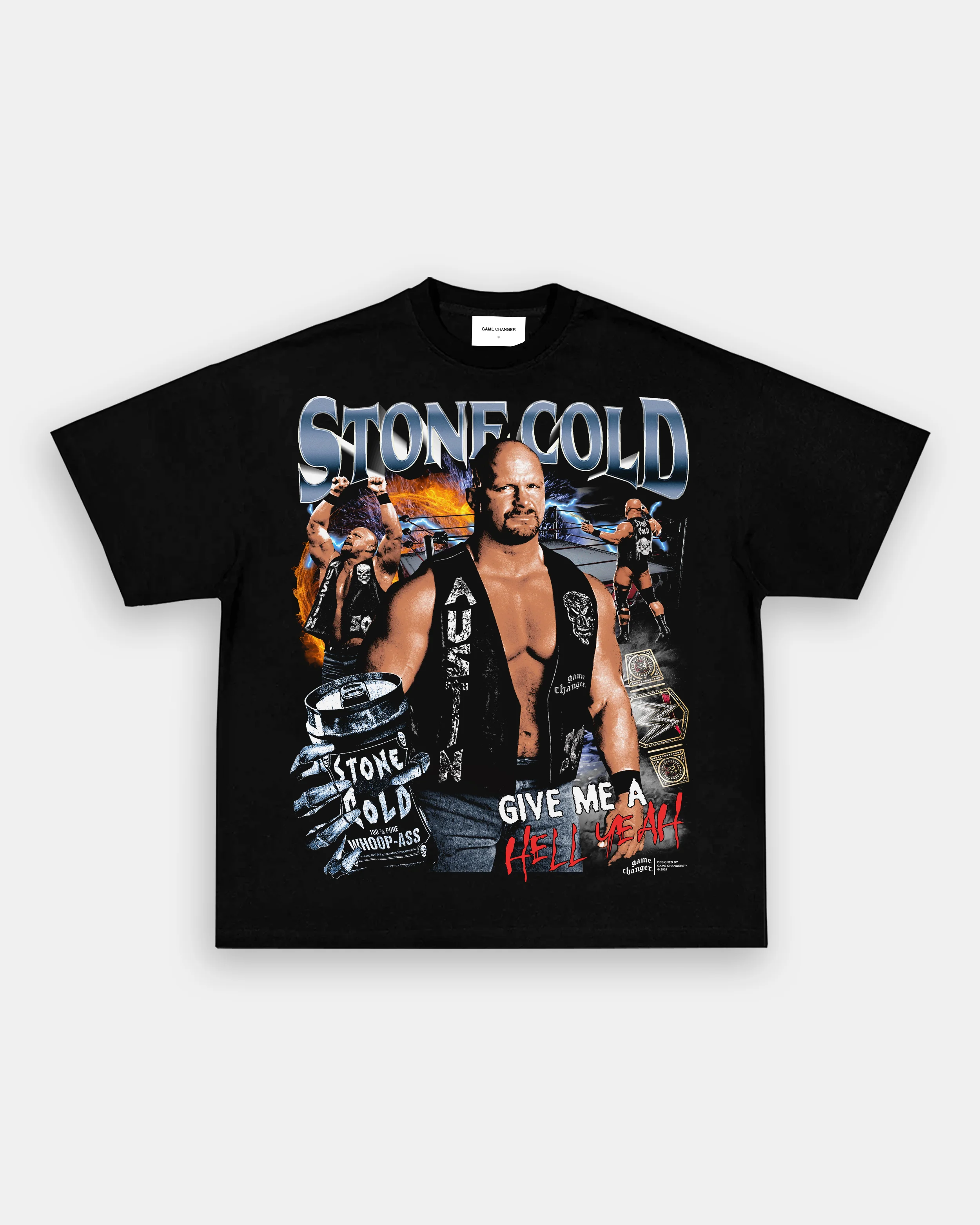 STONE COLD V4 TEE - GraVintage