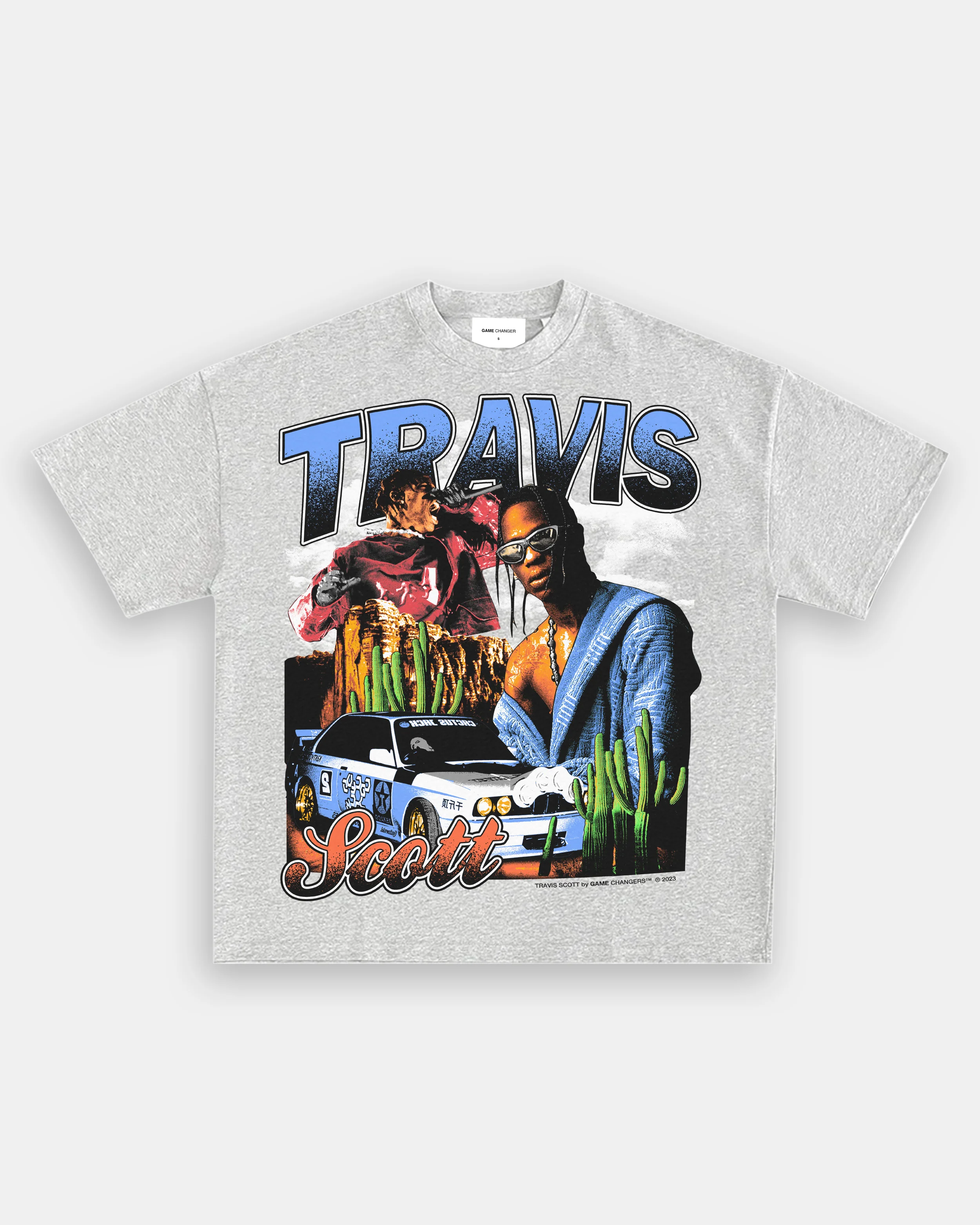 TRAVIS SCOTT 2 TEE - GraVintage