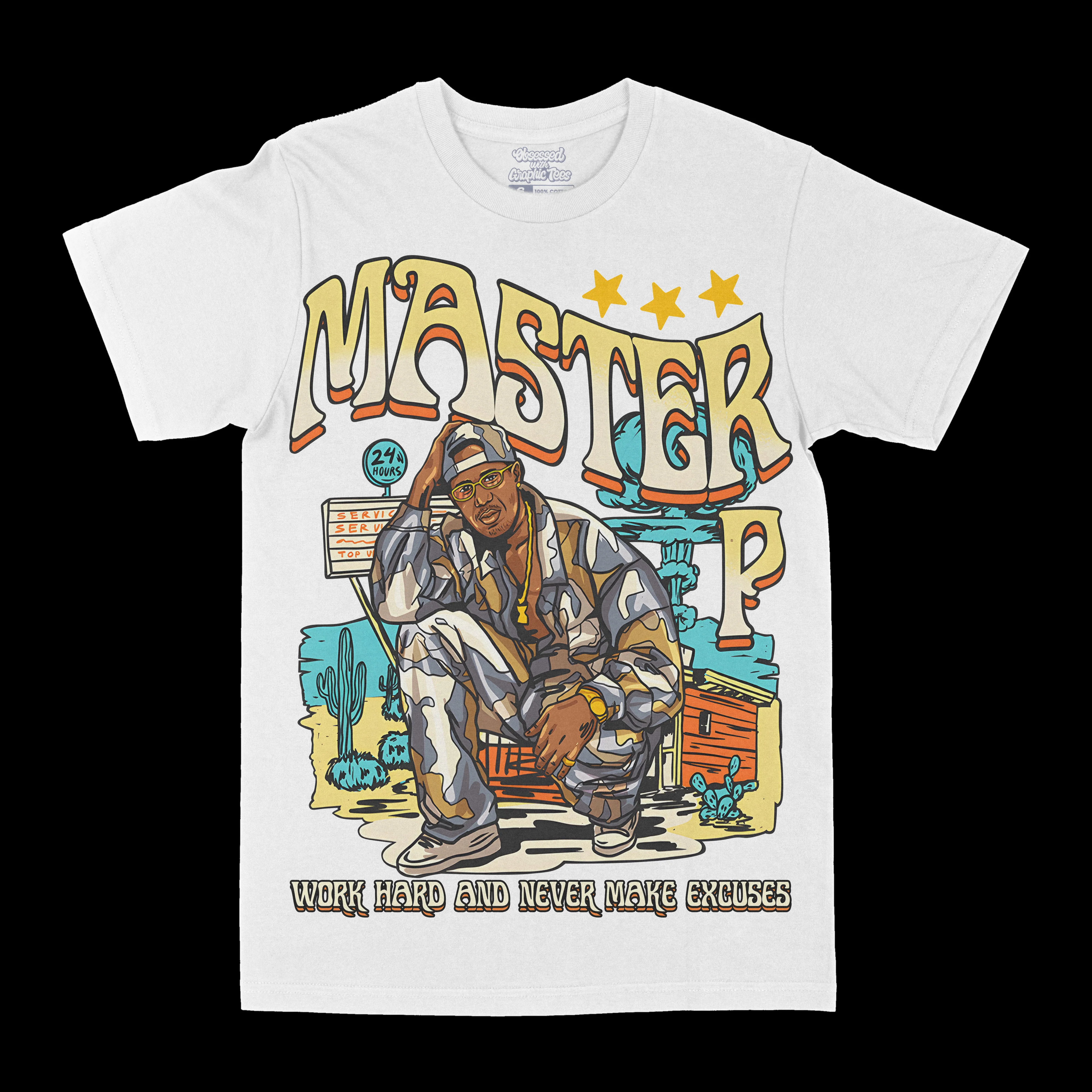 Master P No Excuses Graphic Tee - GraVintage