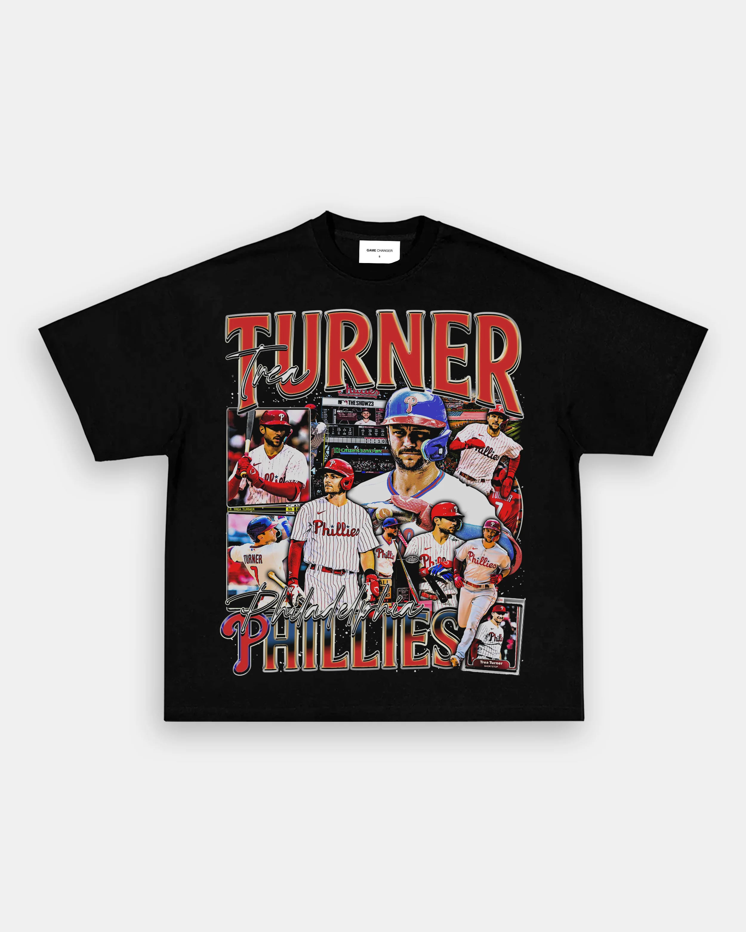 TREA TURNER - PHILLIES TEE - GraVintage