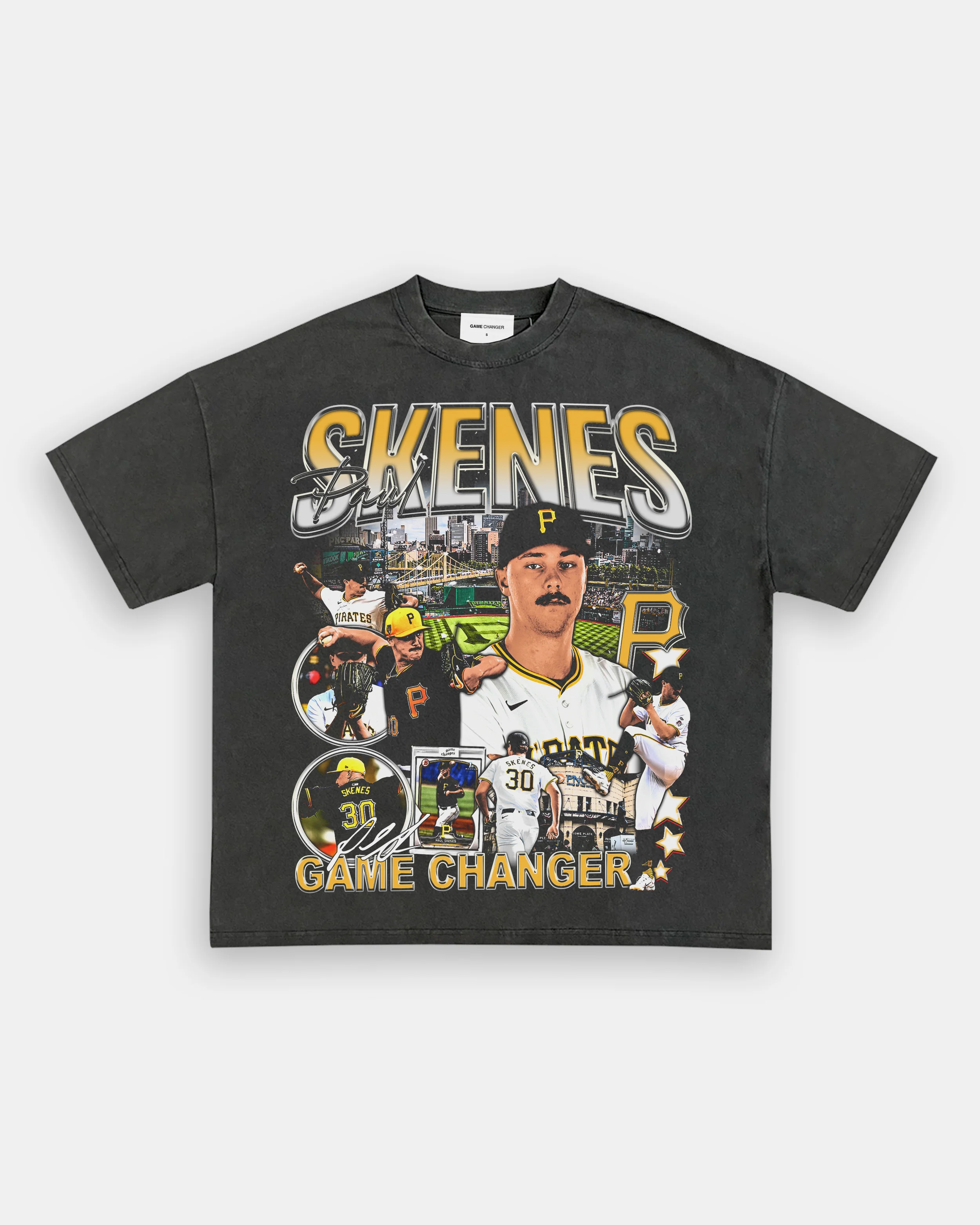 PAUL SKENES TEE - GraVintage
