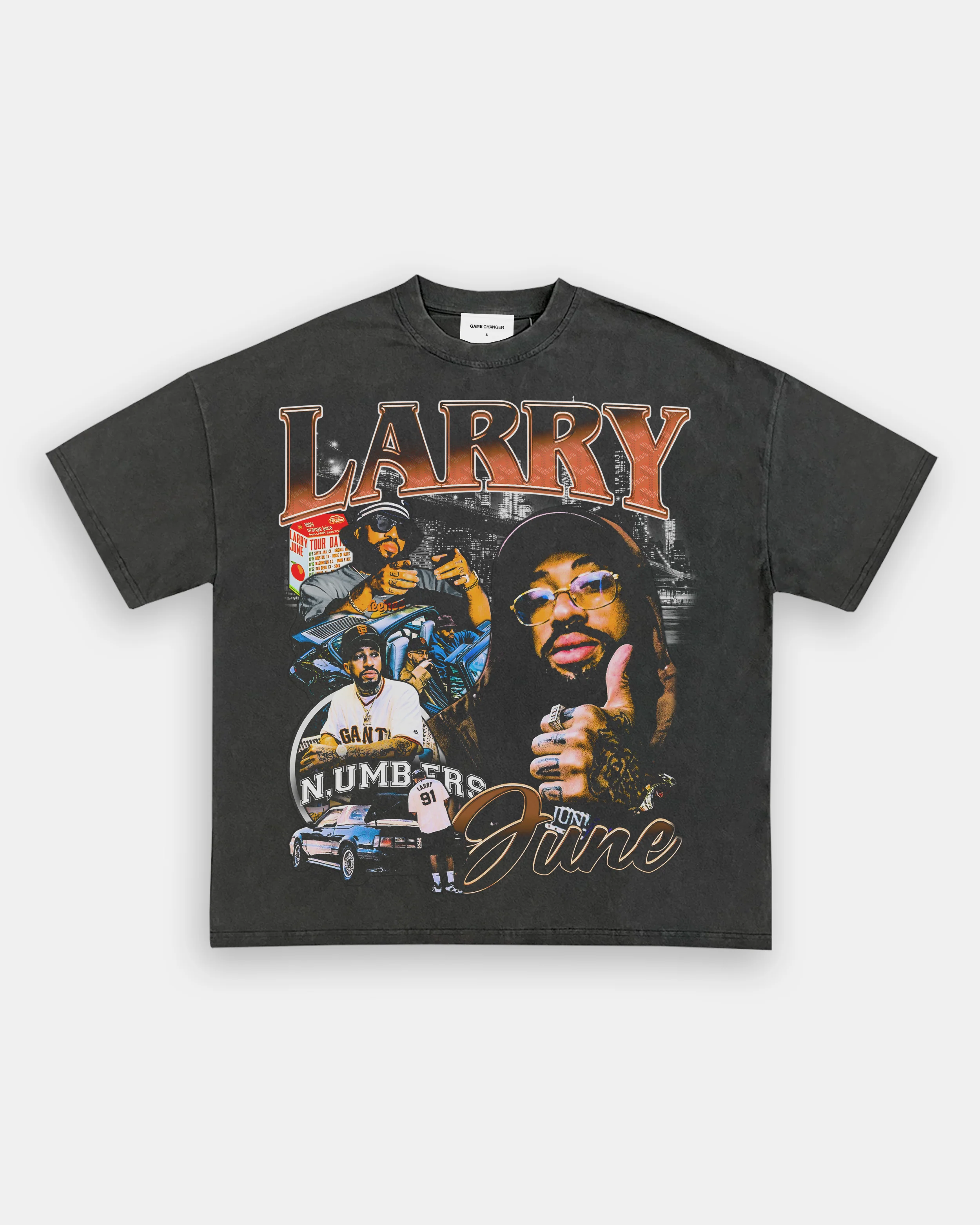 LARRY JUNE [FRONT PRINT ONLY] TEE - GraVintage