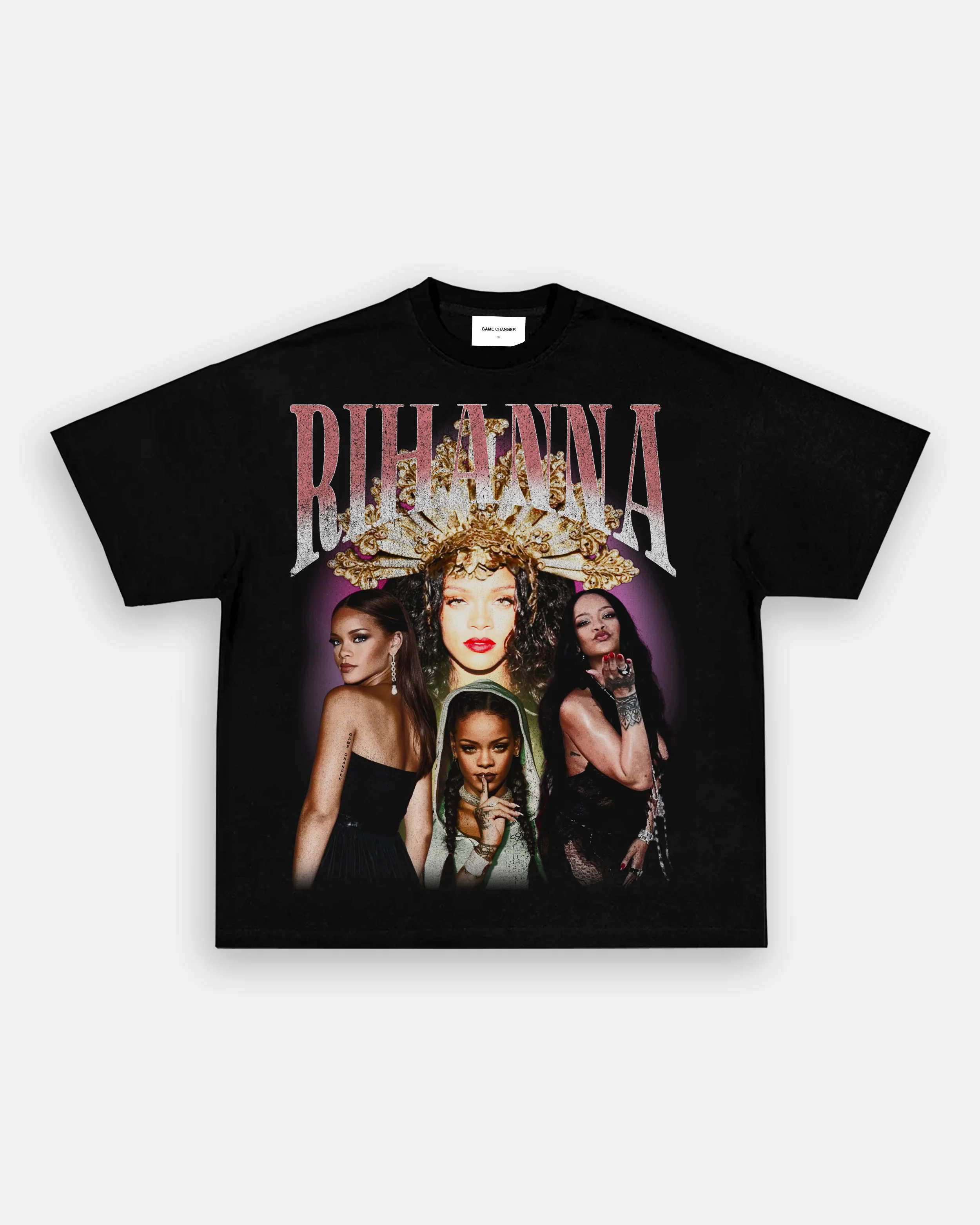 RIHANNA 2 TEE - GraVintage