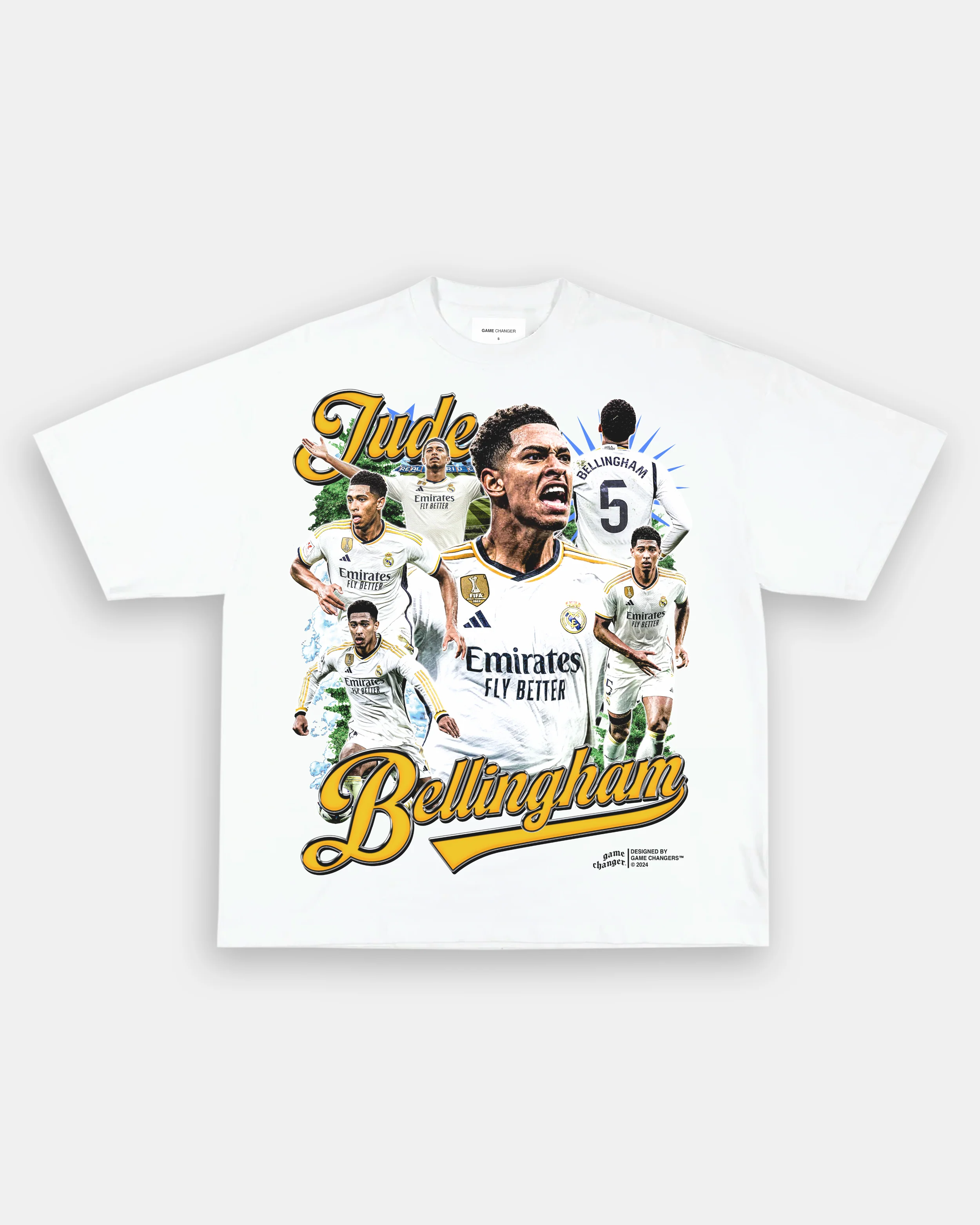 JUDE BELLINGHAM TEE - GraVintage