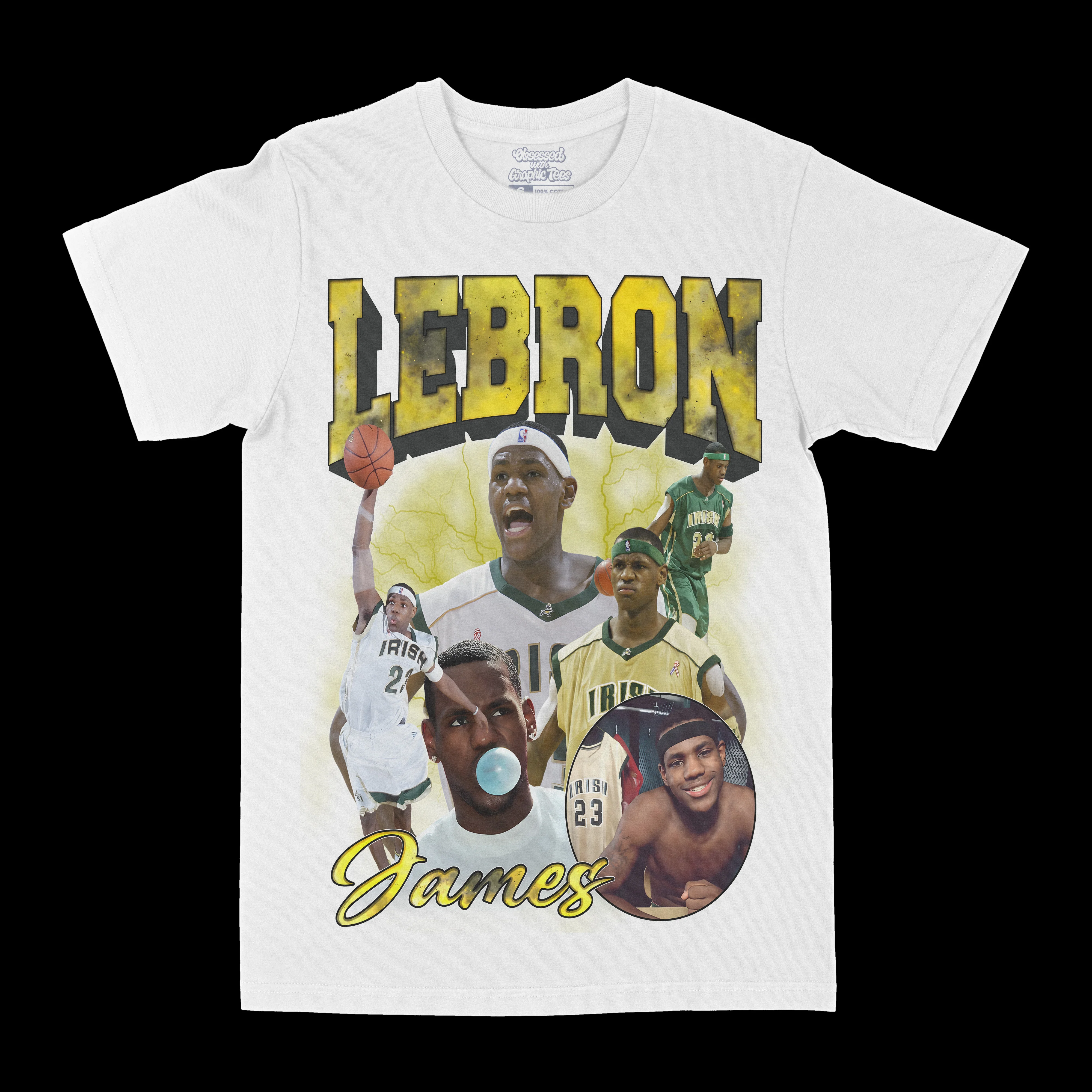 LeBron James Irish Graphic Tee - GraVintage