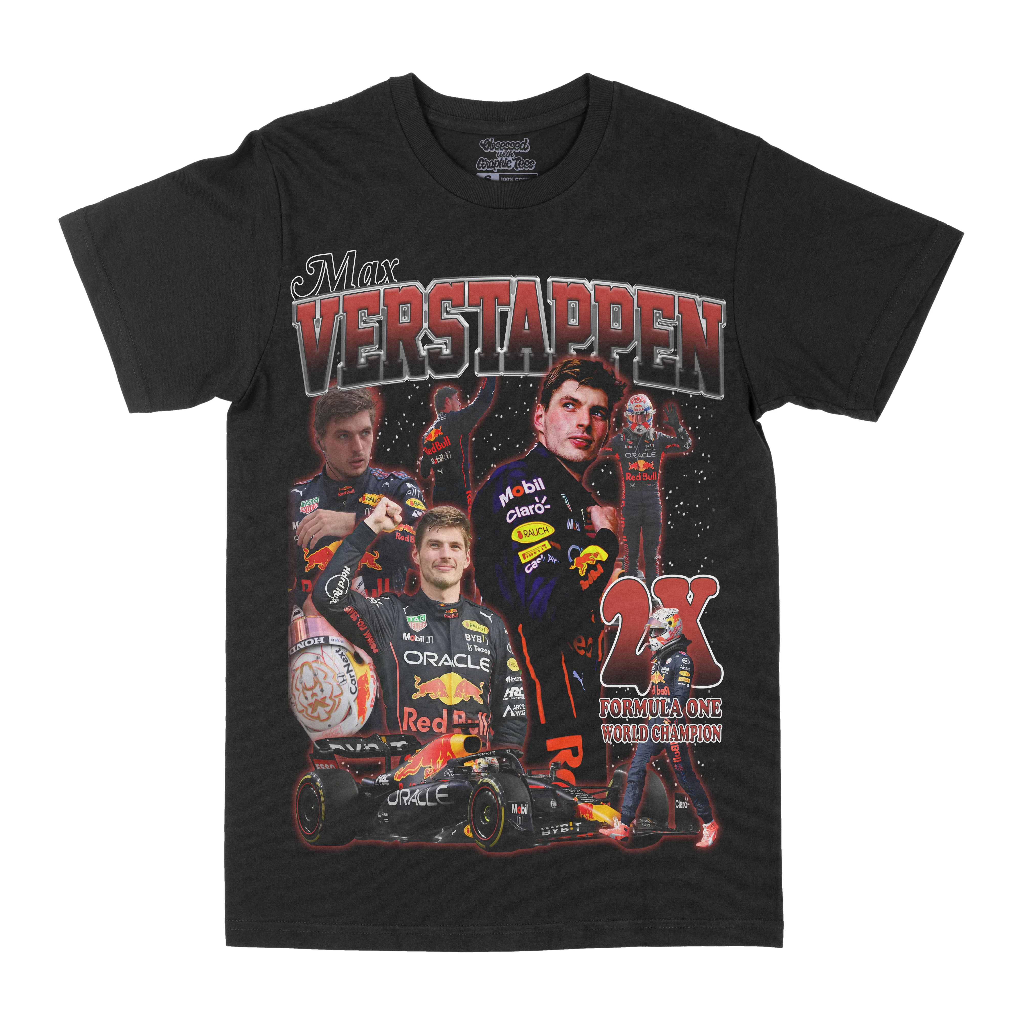 Max Verstappen Graphic Tee - GraVintage