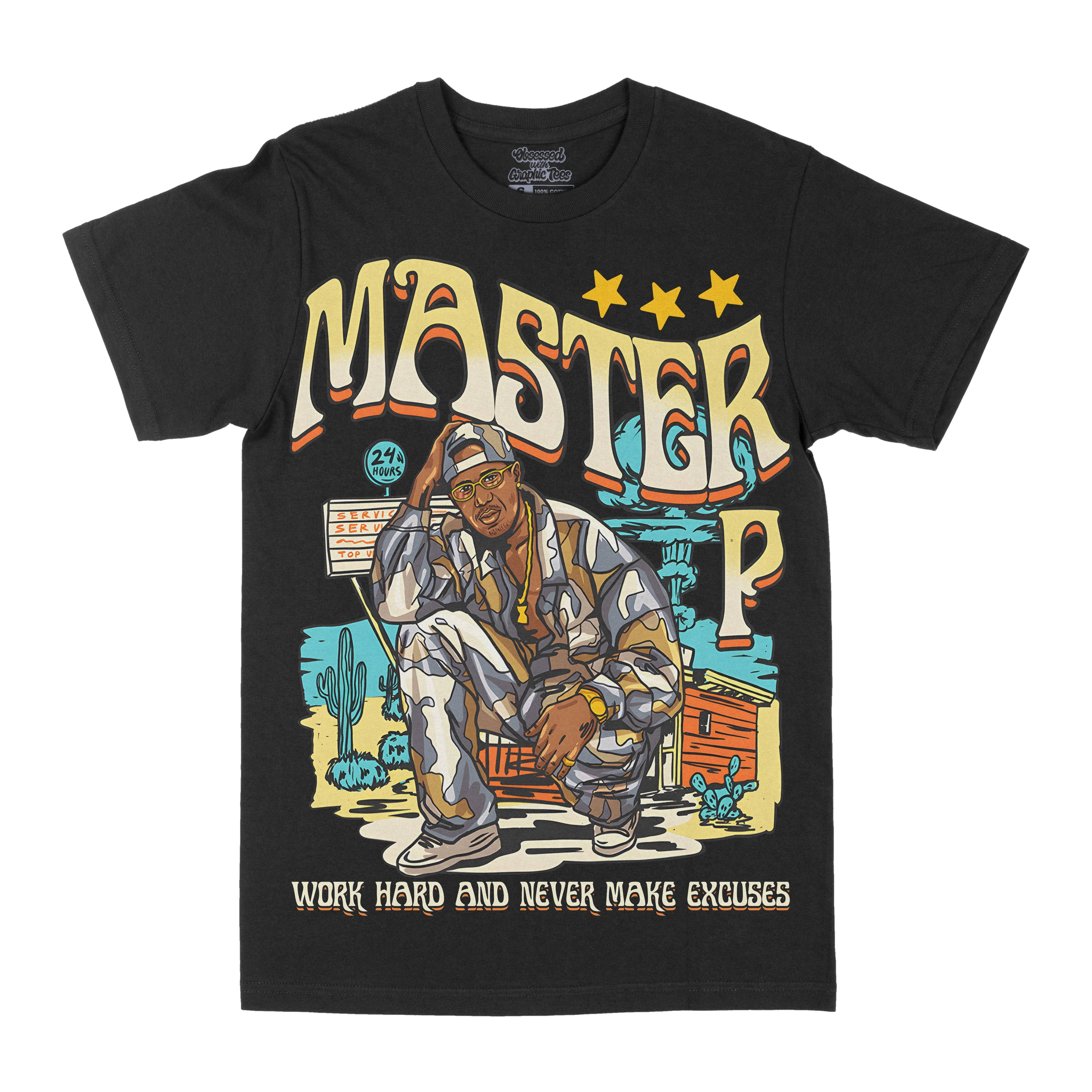 Master P No Excuses Graphic Tee - GraVintage
