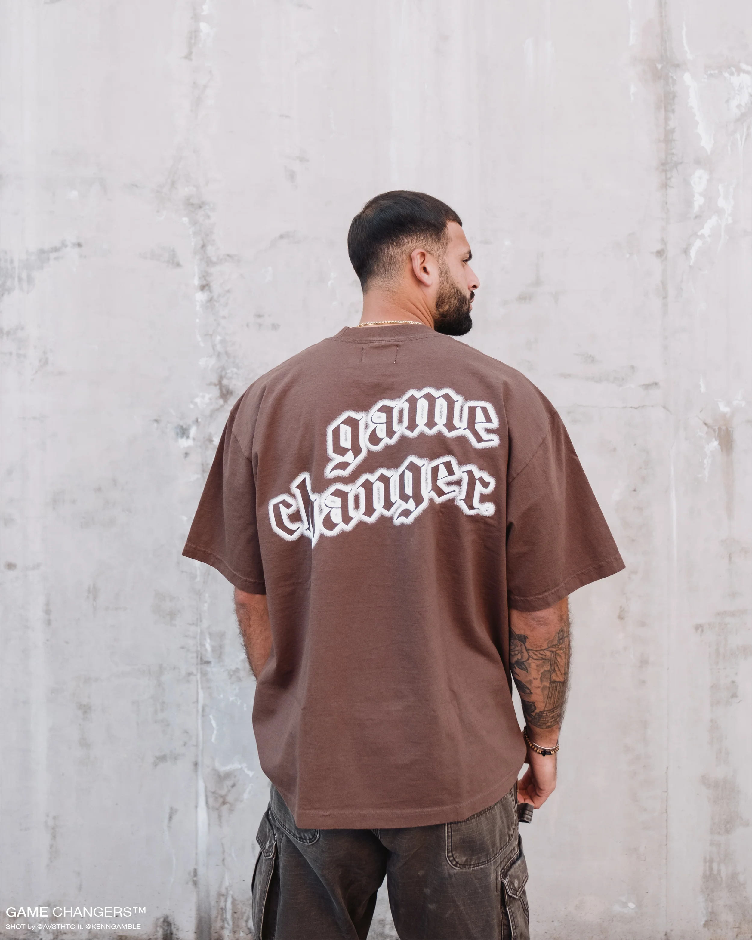SCRIPT LOGO TEE V2 - (7.5oz MAX HEAVYWEIGHT TEE) - GraVintage