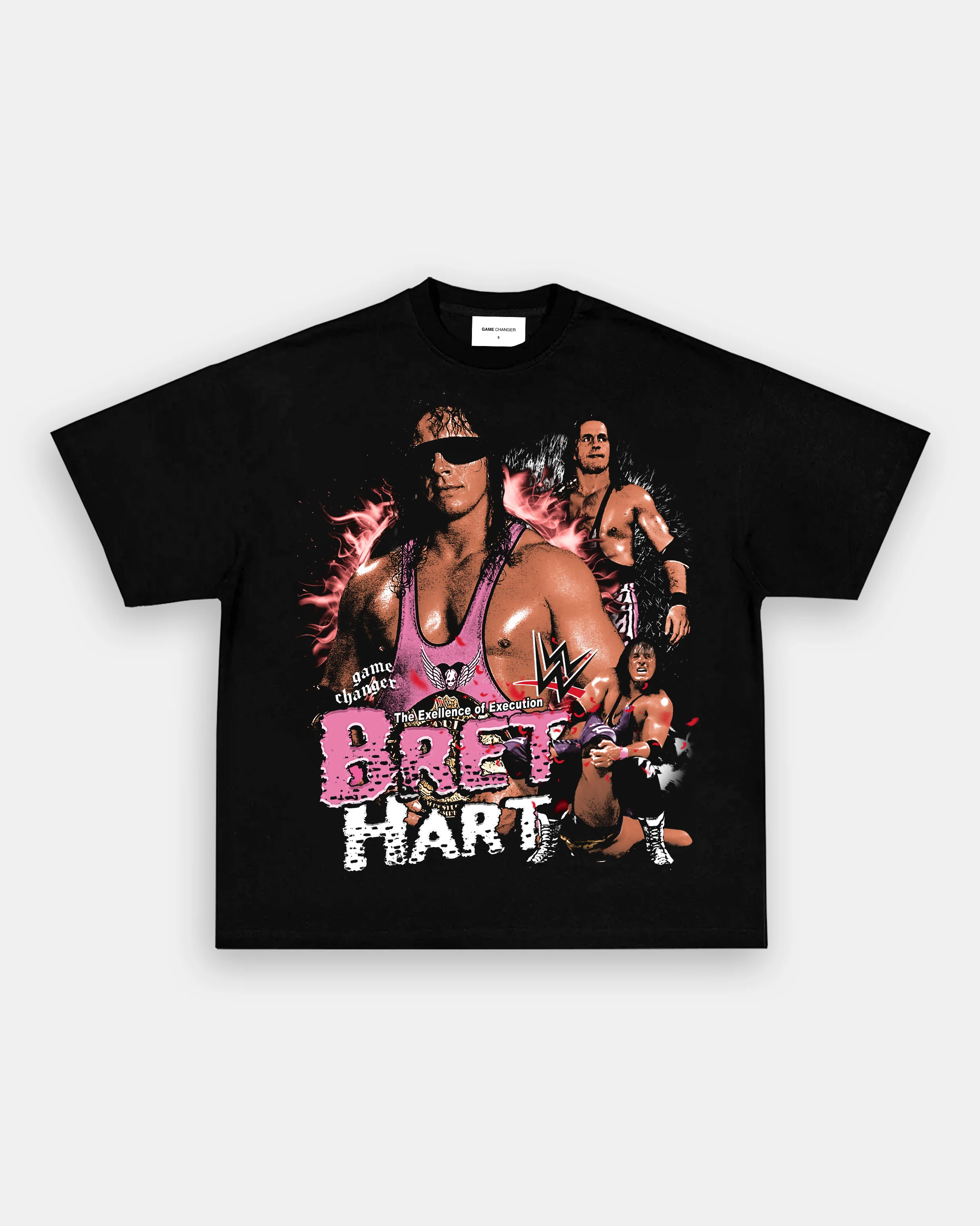 BRET HART V3 TEE - GraVintage